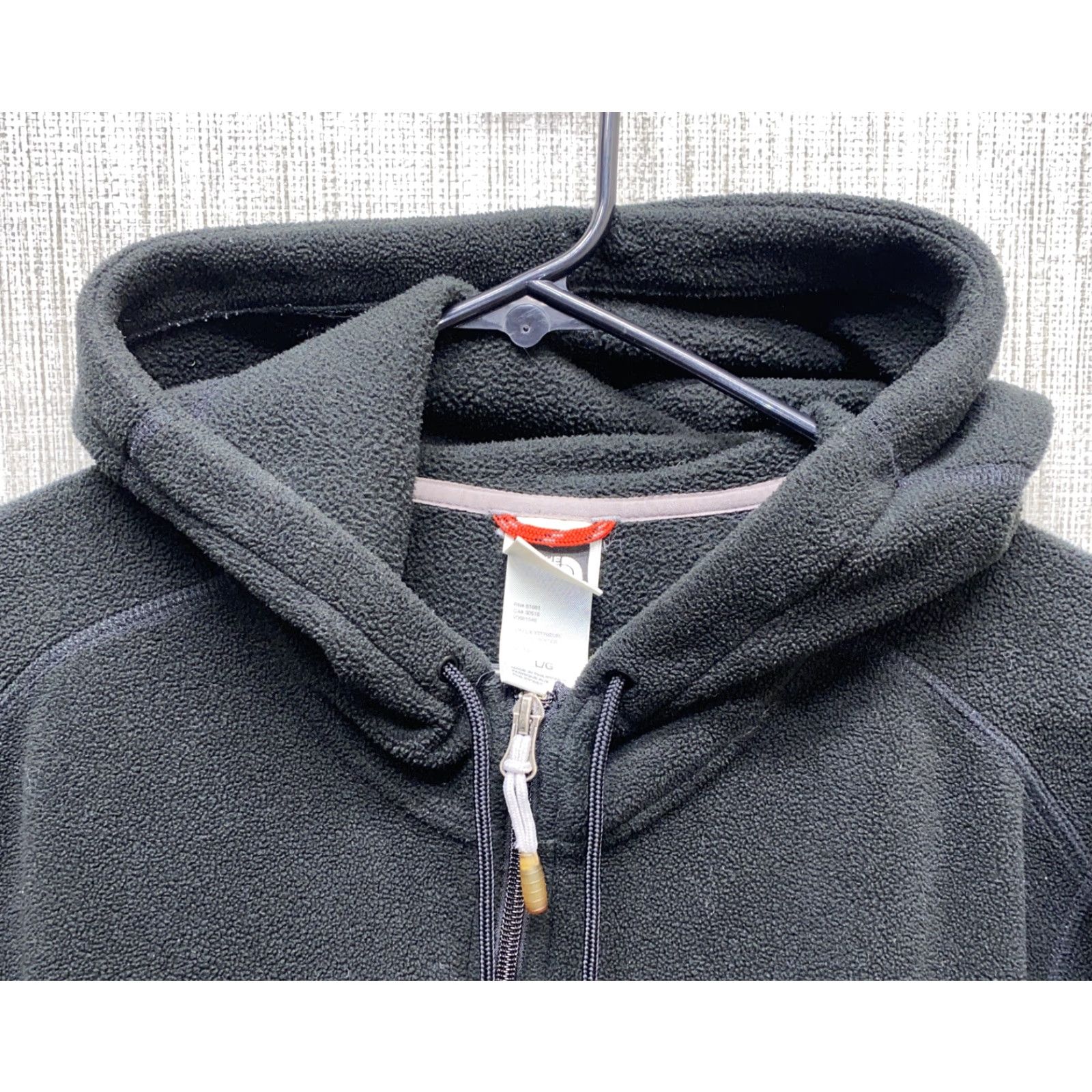 The North Face The North Face Womens Black Fleece Hooded Full Zip Jacket Size L Size L / US 10 / IT 46 - 3 Thumbnail