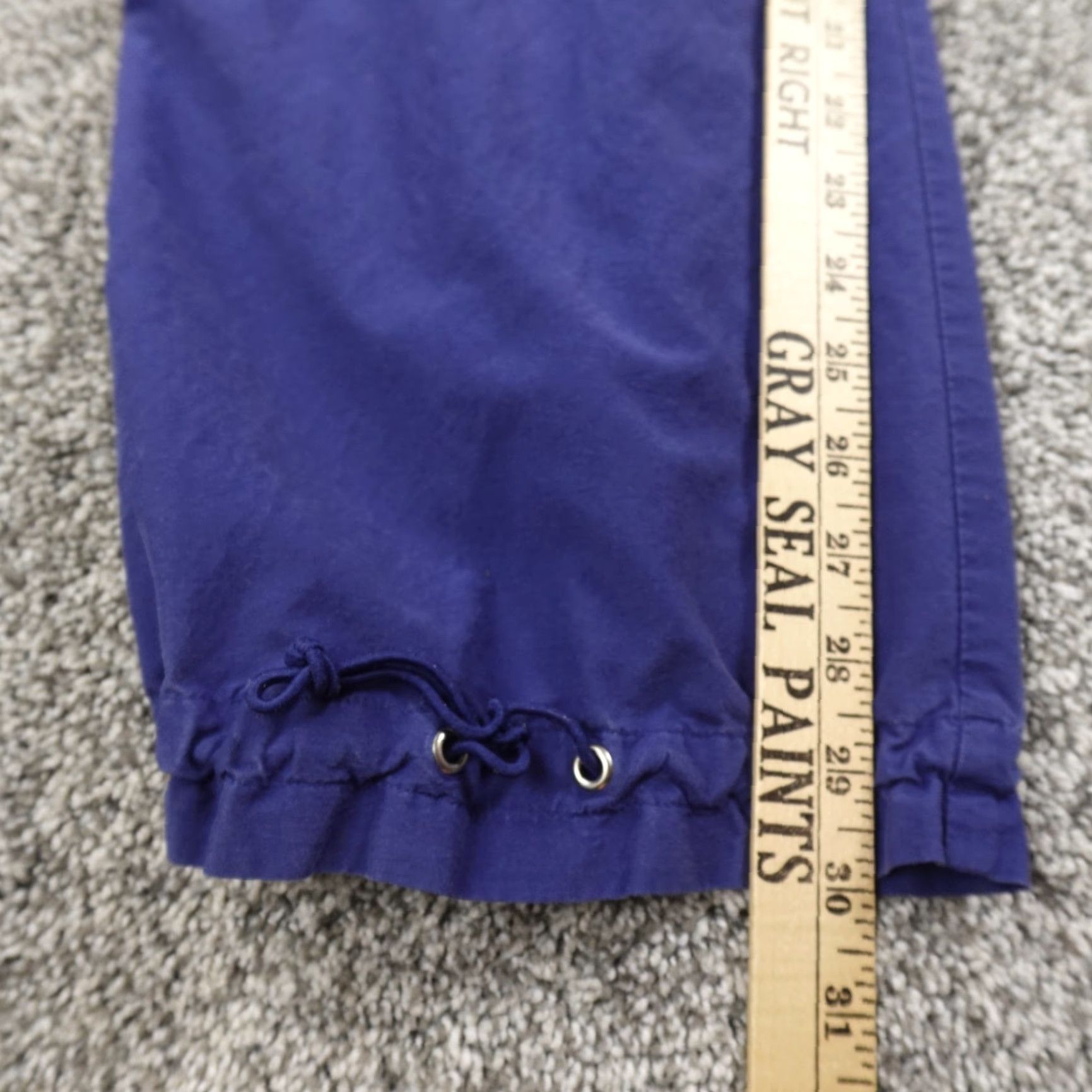 Ralph Lauren VTG Ralph Lauren Pants Mens M Blue Track Drawstring Jogger Sweatpants Preppy 90s Size US 31 - 3 Thumbnail