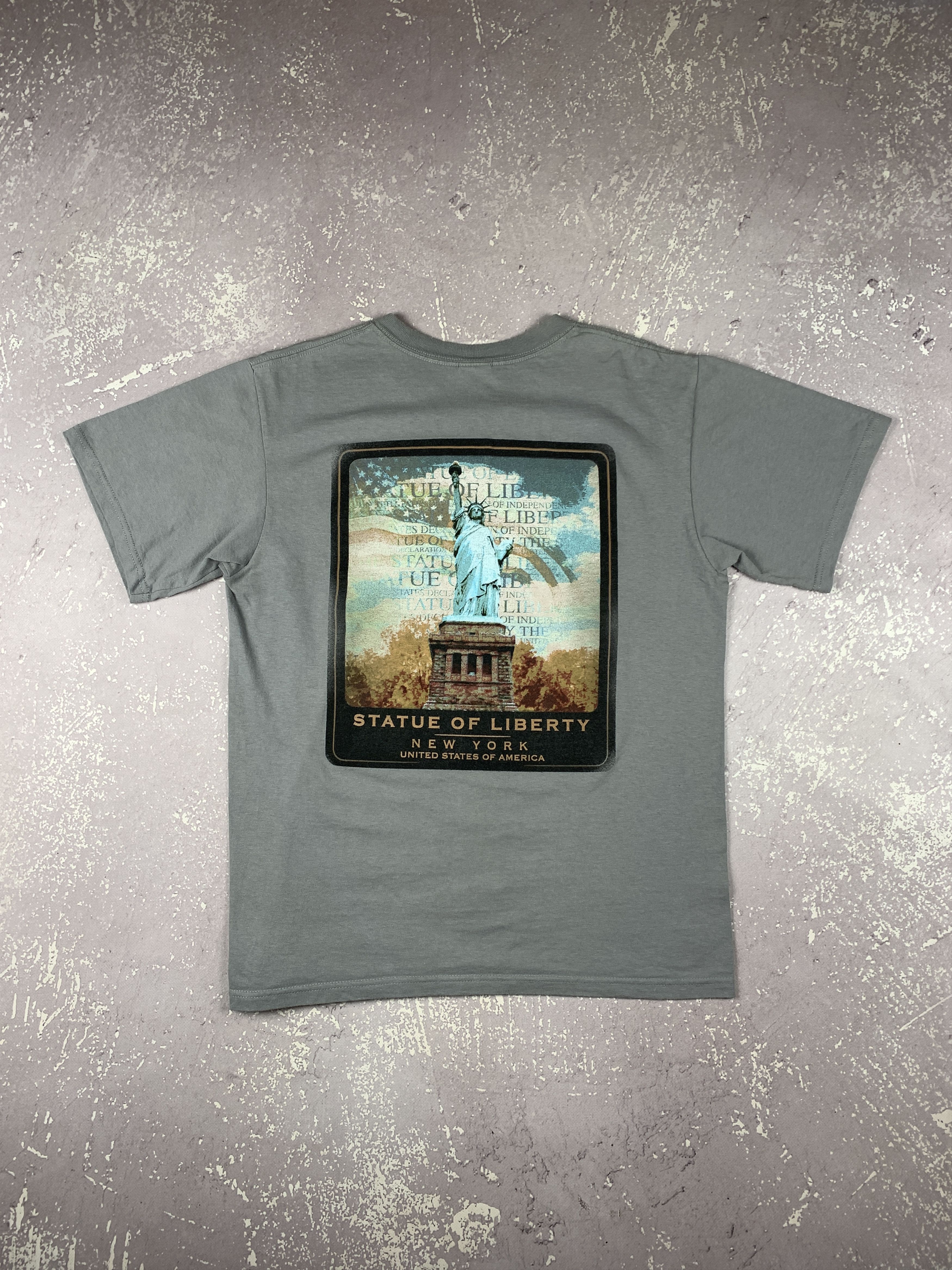 Anvil × Vintage Anvil Vintage New York Statue of Liberty T Shirt Size US M / EU 48-50 / 2 - 1 Thumbnail