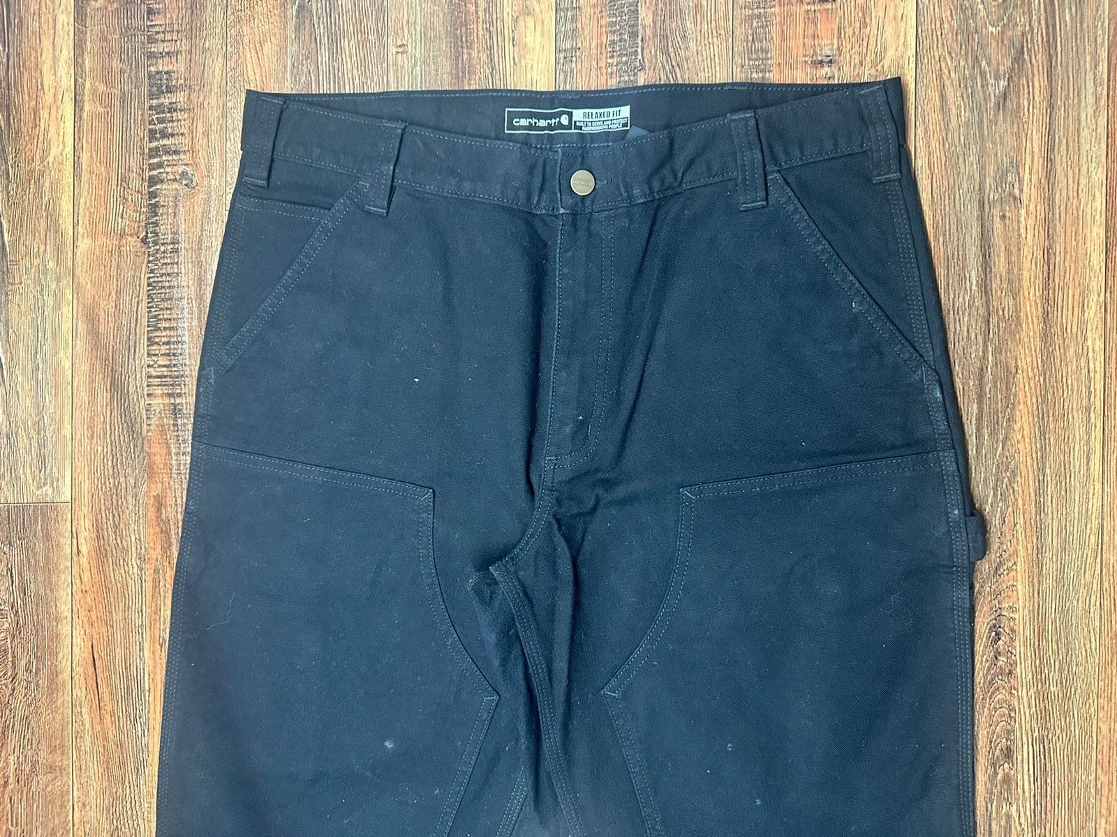 Carhartt × Vintage Vintage Carhartt double knee Relaxed Fit 36×34 Size US 36 / EU 52 - 2 Thumbnail