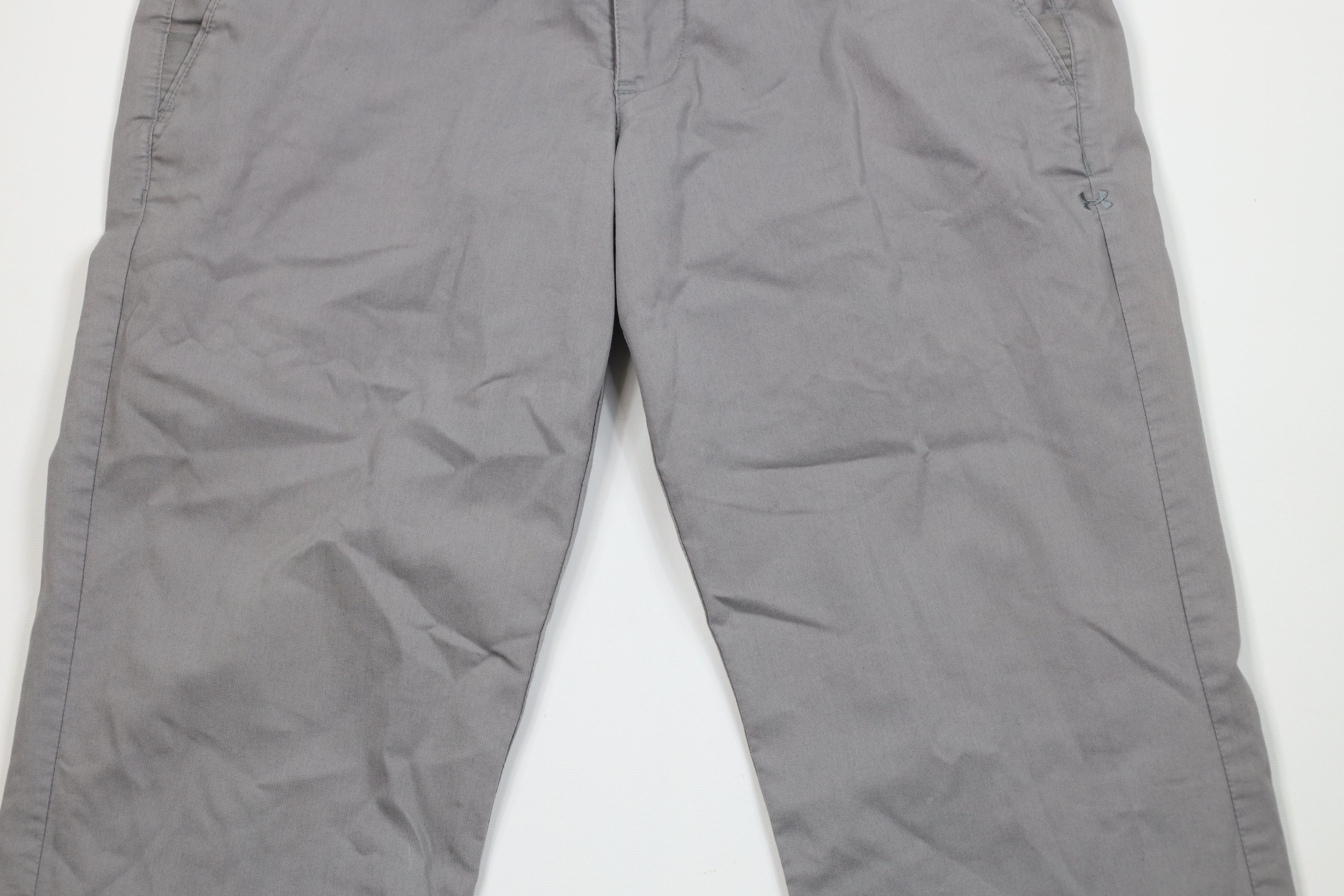 Under Armour Under Armour Faded Stretch Bootcut Chino Pants Trousers Gray Size US 34 / EU 50 - 3 Thumbnail