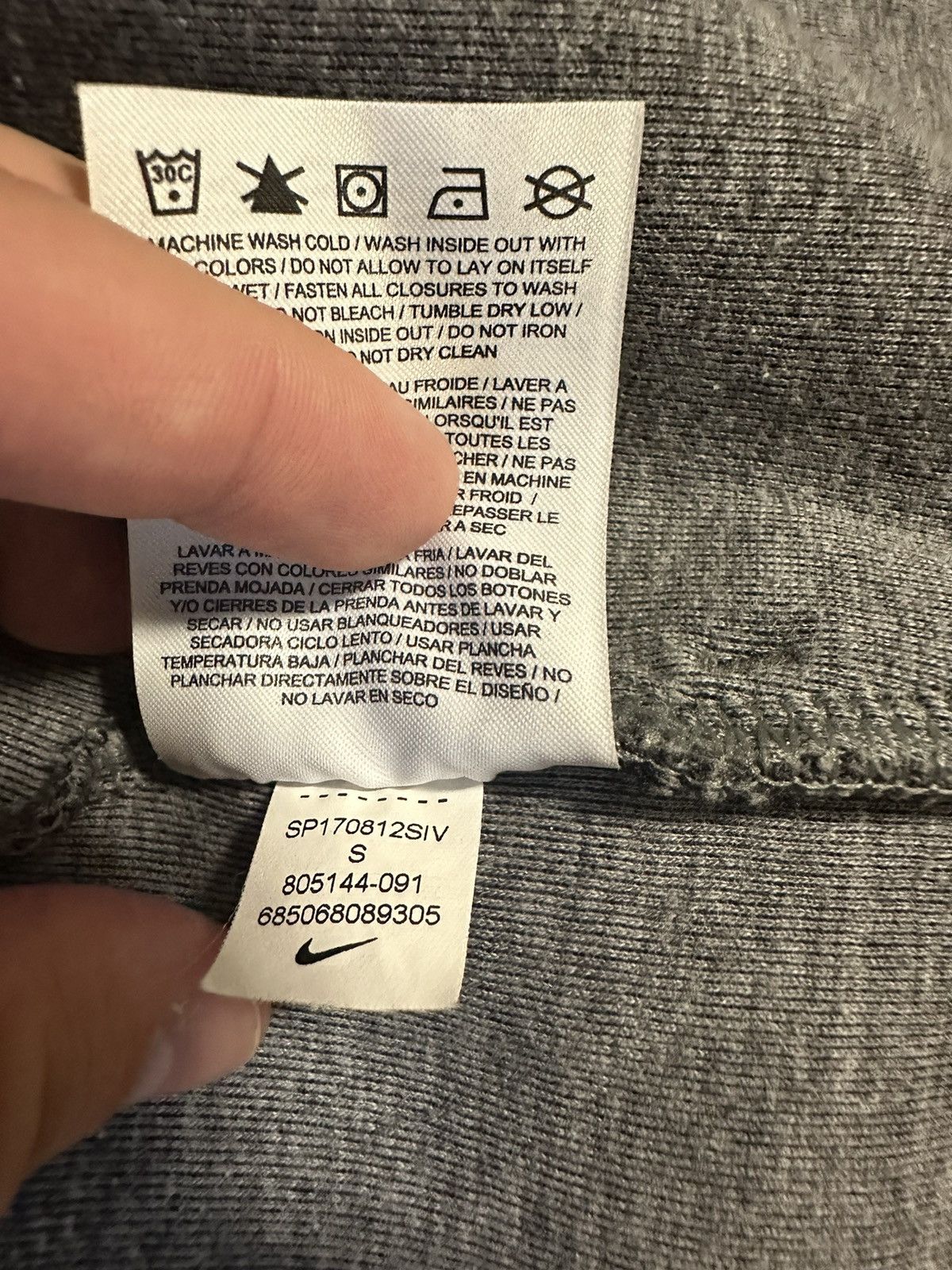 Nike Nike Tech Fleece Hoodie Size US S / EU 44-46 / 1 - 12 Thumbnail