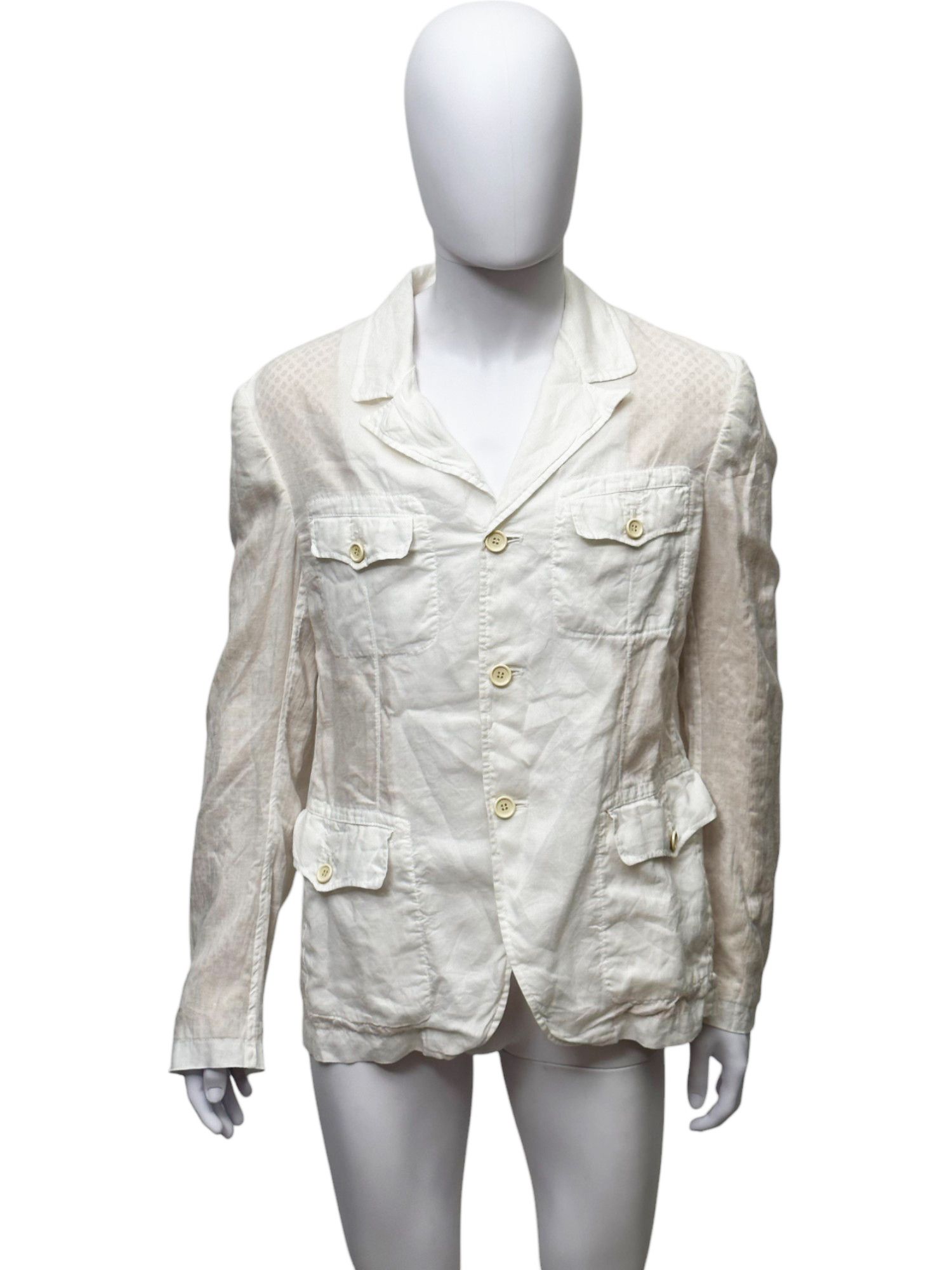 Junya Watanabe A/W 2007 Multipocket White Jacket Size US M / EU 48-50 / 2 - 1 Thumbnail