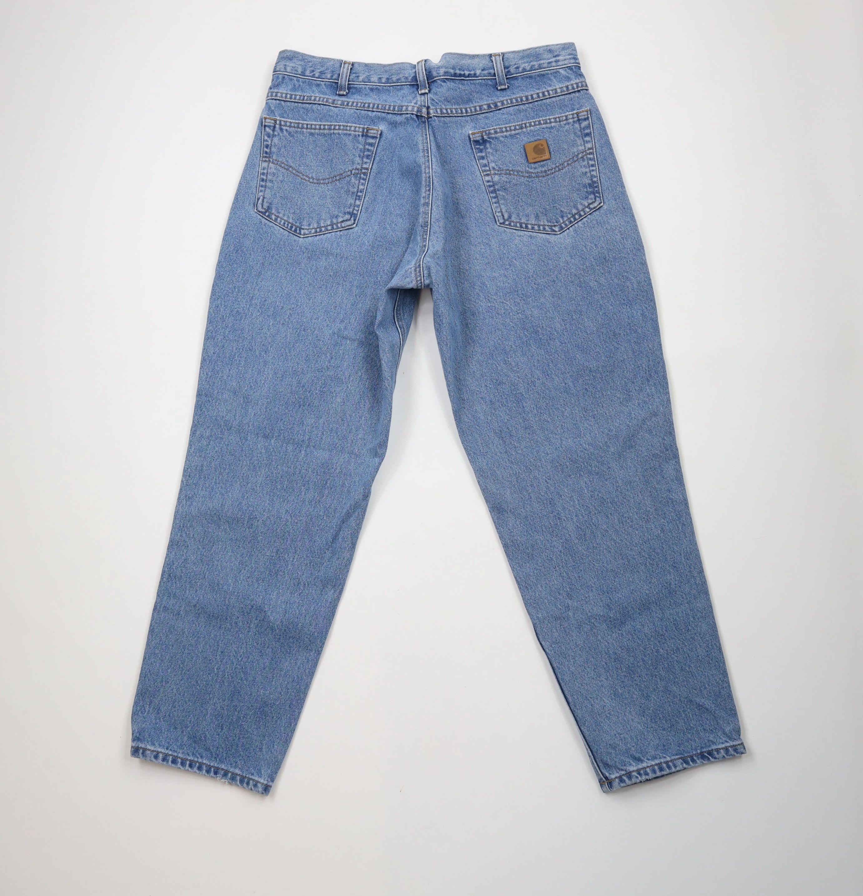 Carhartt × Vintage Vintage Y2K Carhartt Spell Relaxed Fit Denim Jeans Cotton Size US 38 / EU 54 - 8 Thumbnail