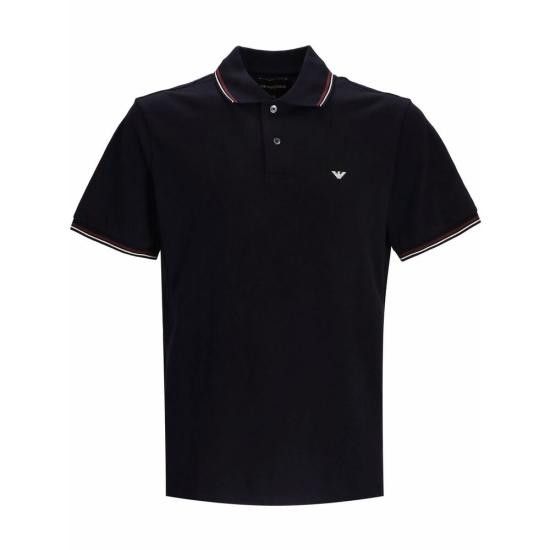 Emporio Armani EMPORIO ARMANI Men Polo Shirts 1JPTZ 8N1FB3 0920 BLUE Size US XL / EU 56 / 4 - 1 Thumbnail