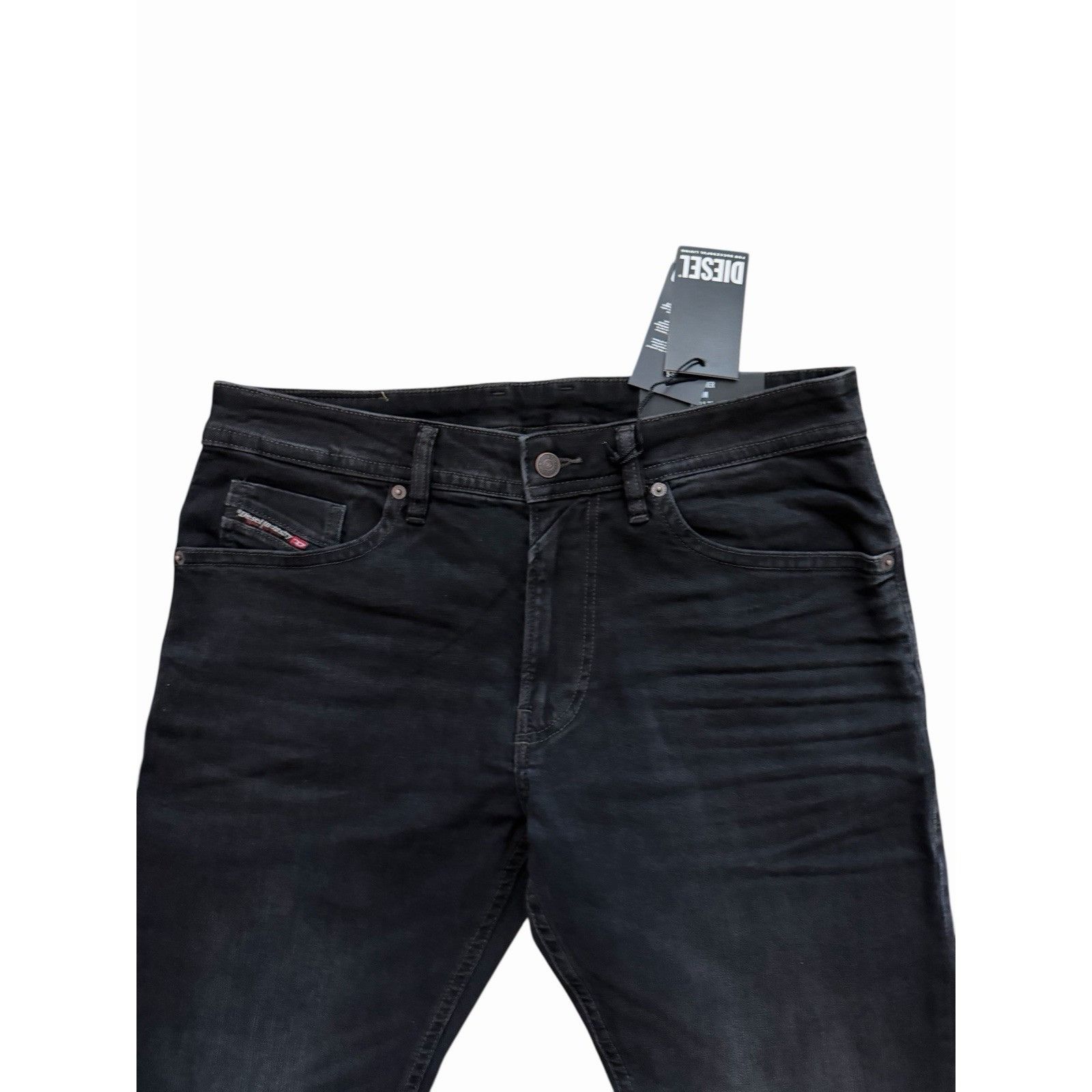 Diesel Mens Thommer Slim Fit Jeans RB064 Black Size 32/32