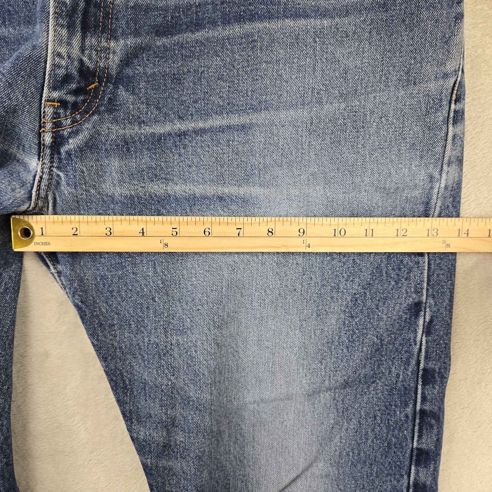 Levi's Levis 505 Jeans 40x30 Faded Whiskers Baggy Y2K Distressed Size US 40 / EU 56 - 14 Thumbnail