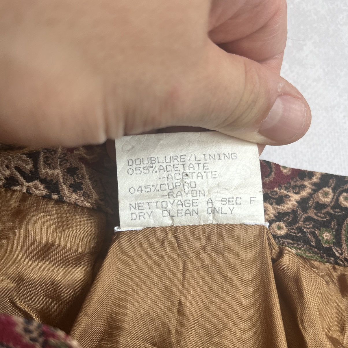 Vintage × Yves Saint Laurent Yves Saint Laurent rive gauche wool Skirt Tom Ford Era Size 28" / US 6 / IT 42 - 5 Thumbnail