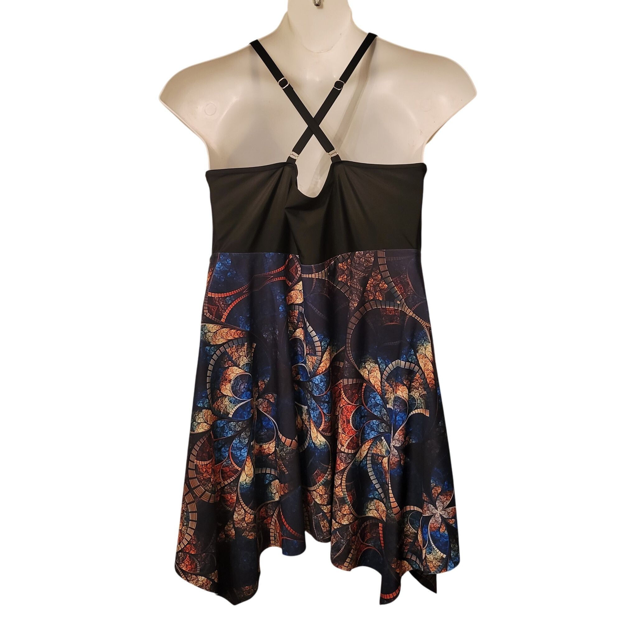 Other Kim Curvy 20W Swim Tankini Dress Built In Shorts One Piece M Size 3XL / US 20-22 - 6 Thumbnail
