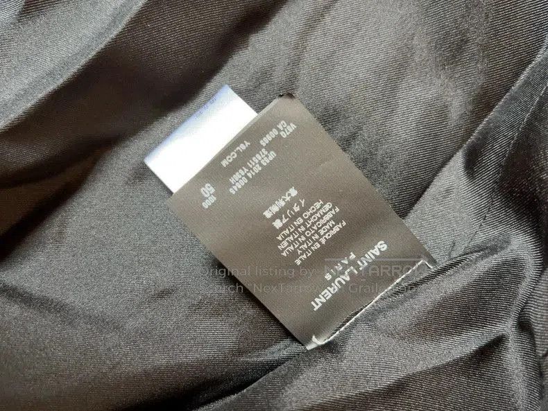 Saint Laurent Paris Saint Laurent Men's Black Jacket Italy. Size US M / EU 48-50 / 2 - 3 Thumbnail