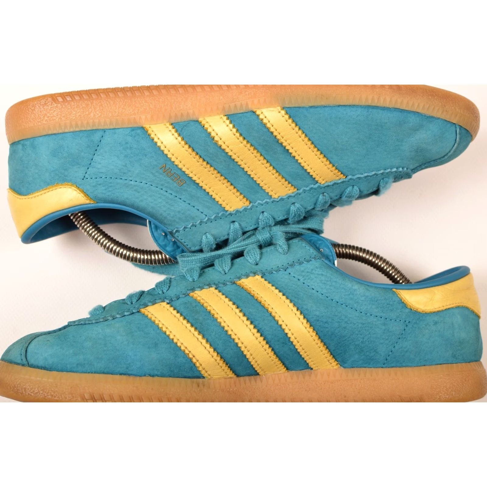 Adidas Adidas Originals Bern City Series Blue / Gold Gum HR0090 Sneakers US 8 1/2 42 Mens Shoes/ Sneaker Size US 8 / EU 41 - 4 Thumbnail