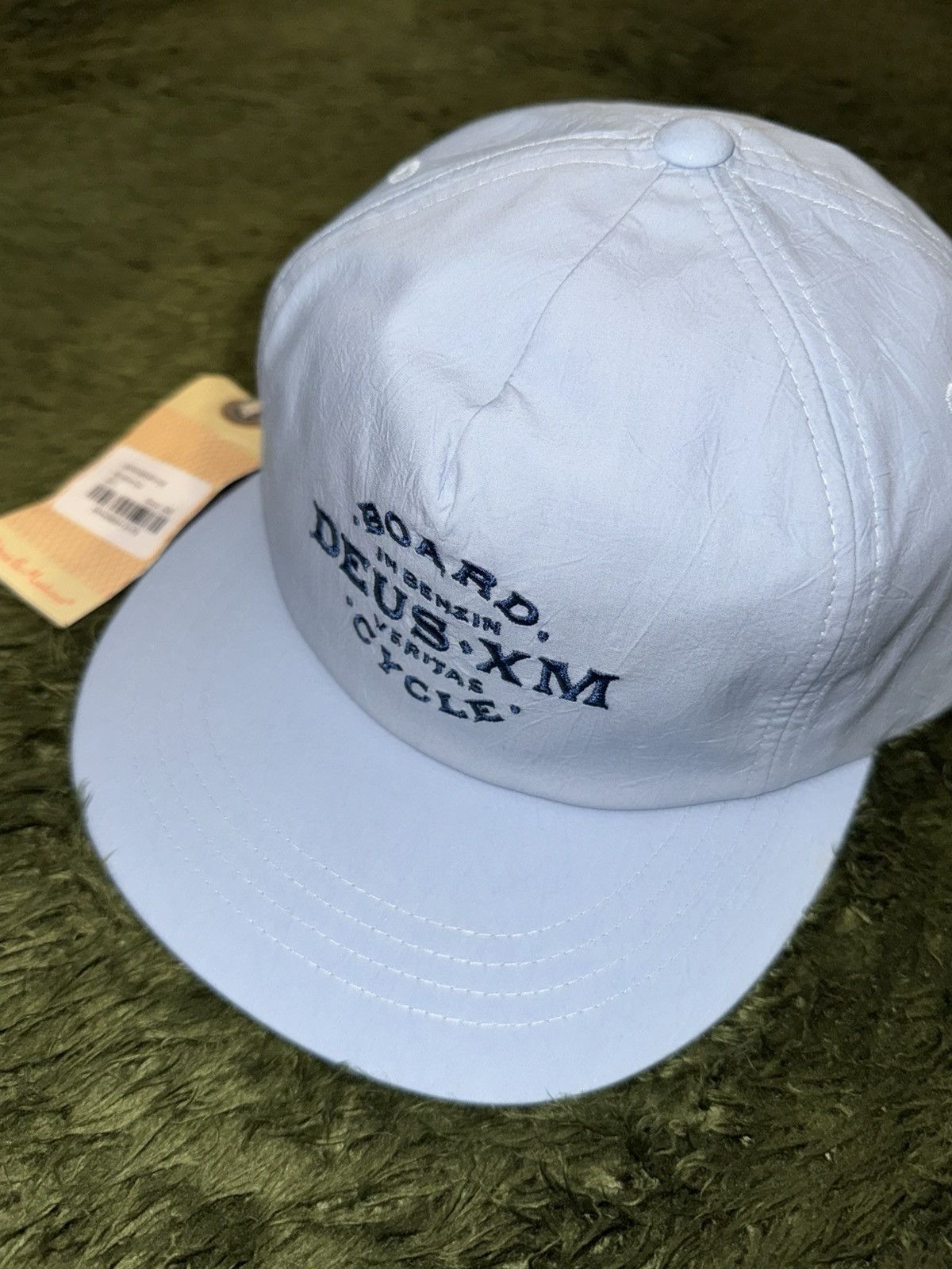 Deus Ex Machina Deus Ex Machina Board & Cycle Embroidered Logo Cap Blue Size ONE SIZE - 2 Thumbnail
