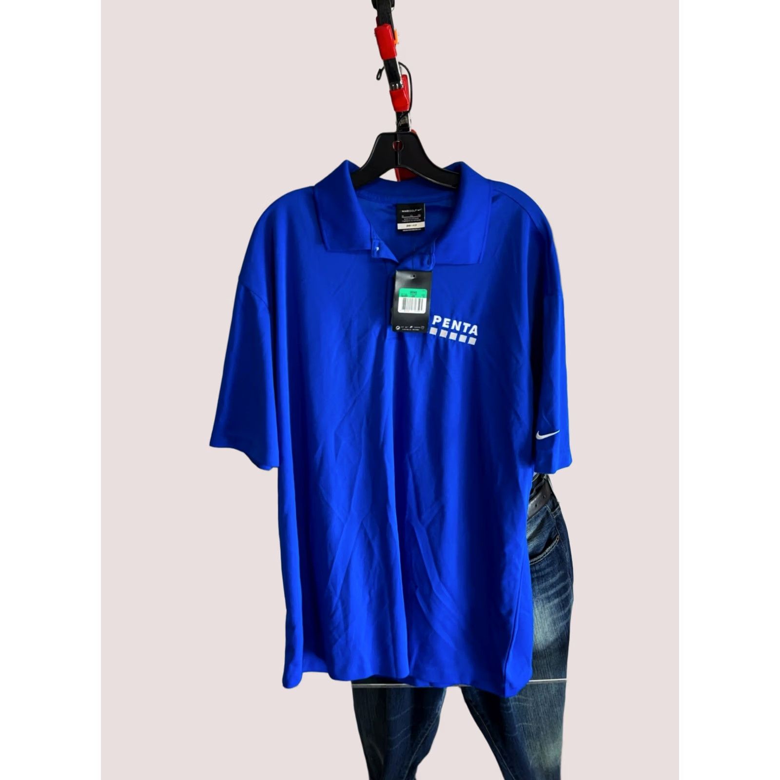 Nike Nike Shirt Mens xL Sharp NWT Embroidered Penta POLO Size US XL / EU 56 / 4 - 1 Thumbnail