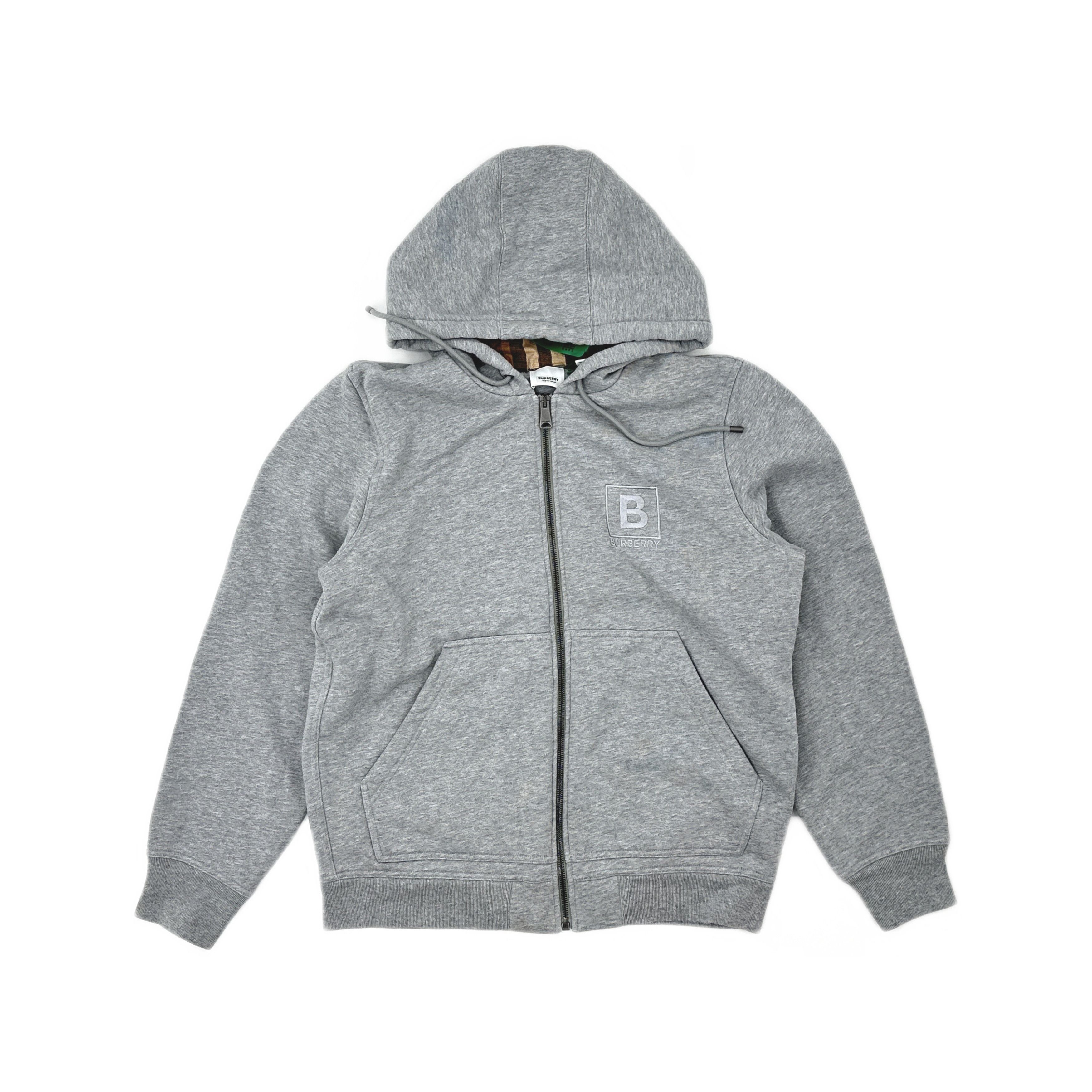 Burberry Burberry Check Lined Zip Hoodie Size M Size US M / EU 48-50 / 2 - 1 Thumbnail