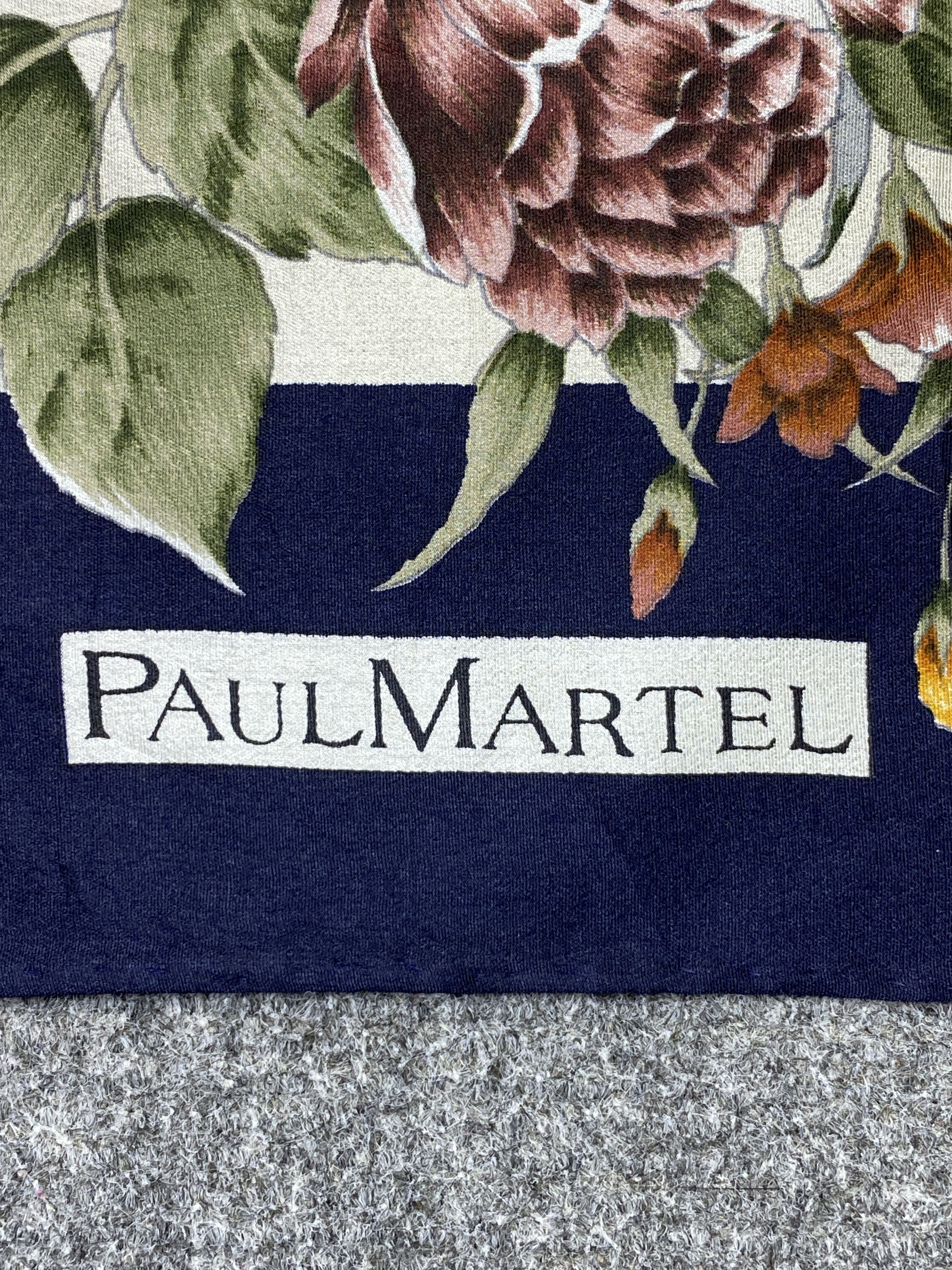 Other Paul Martel Floral Silk Scarf / Silk Shawl SN0283 Size ONE SIZE - 8 Thumbnail