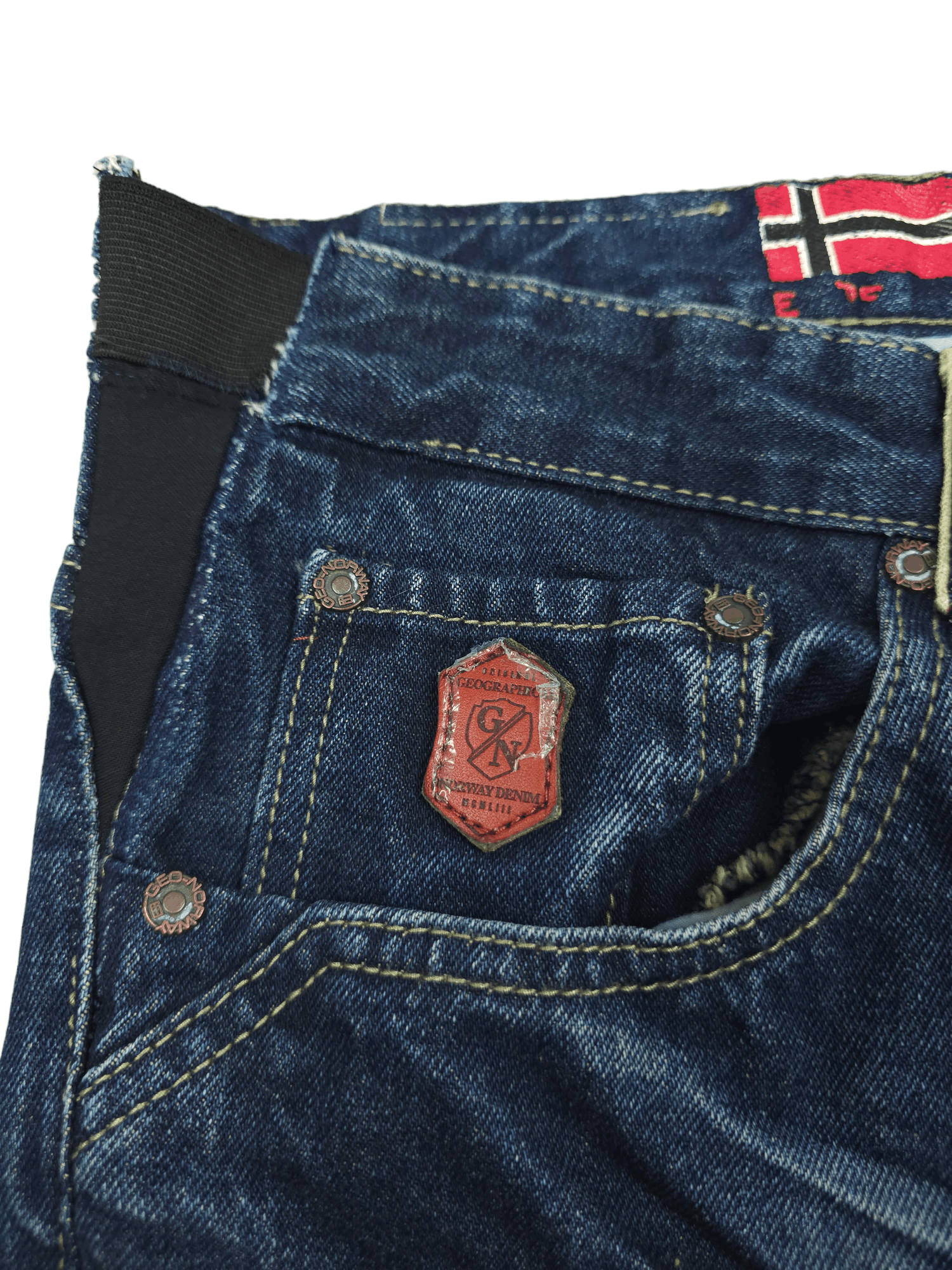 Japanese Brand 💎 Size 34/34 Washed Y2K Double Knee Denim Jeans Y2K Size US 34 / EU 50 - 11 Thumbnail