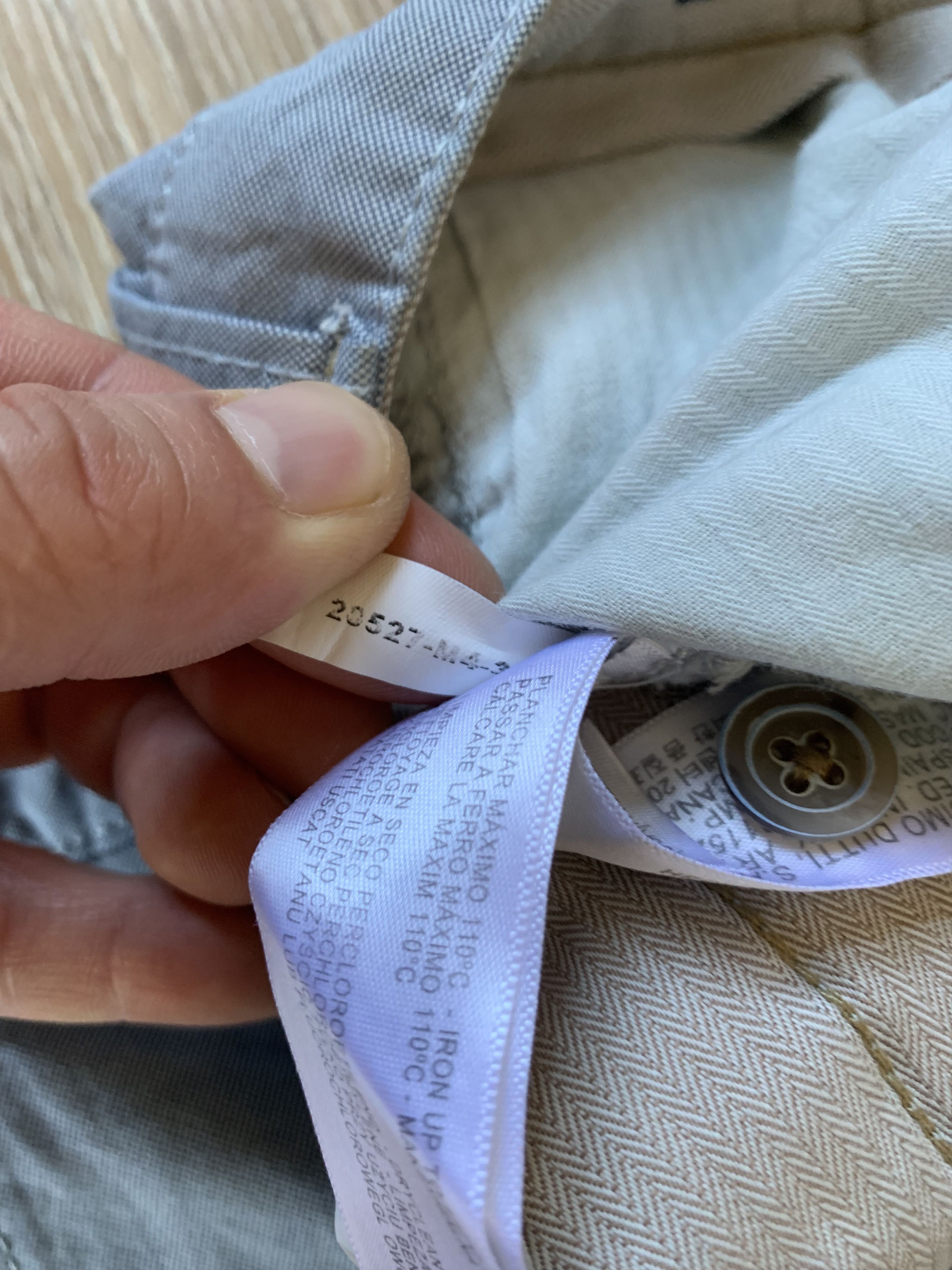 Designer Massimo Dutti Casual Cotton Pants Size US 34 / EU 50 - 10 Thumbnail