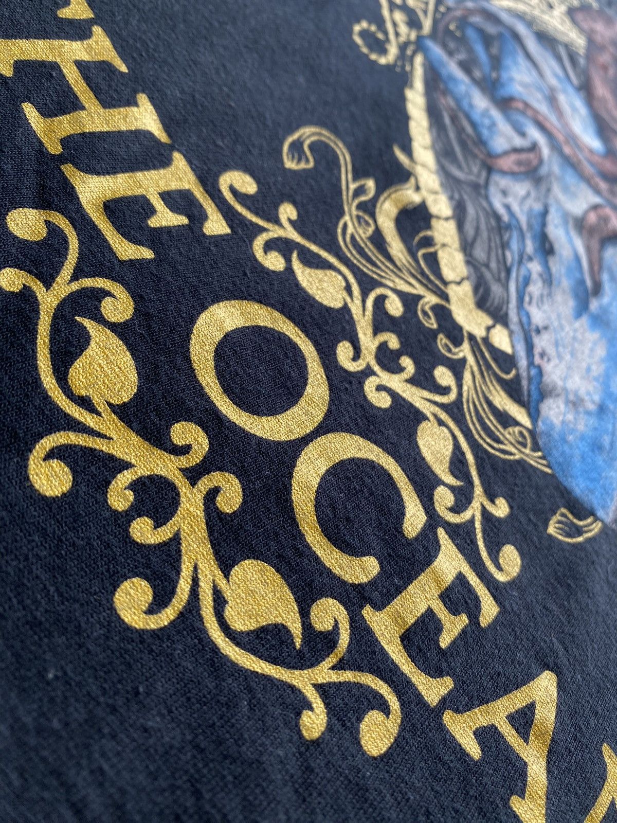 Band Tees 🔥The Ocean Band Tour black tee faded Size US M / EU 48-50 / 2 - 3 Thumbnail