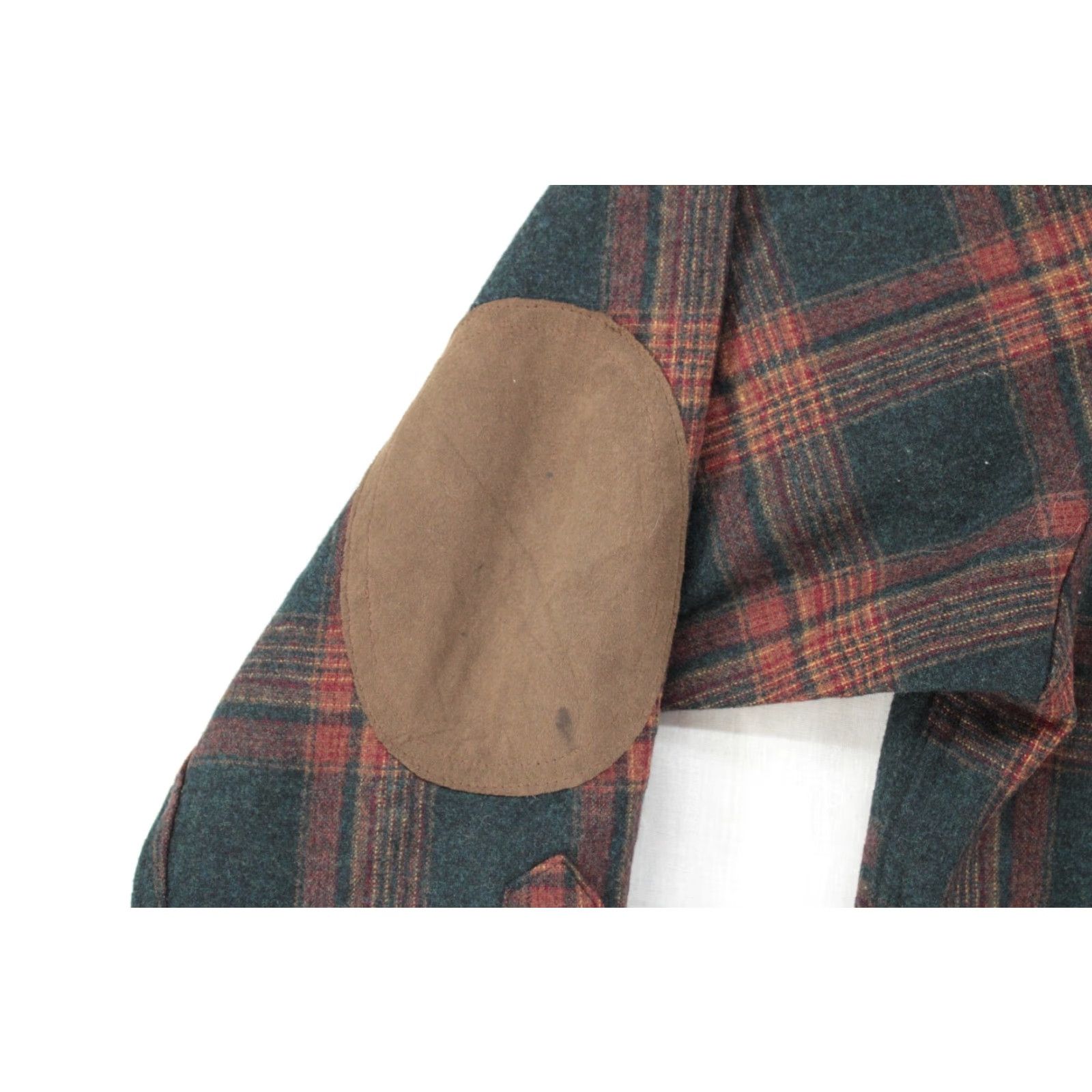 Pendleton VTG Pendleton Shirt Mens Large Wool Plaid Suede Elbow Patches Cabincore Gorpcore Shirt Mens Large Wool Plaid Suede Elbow Patches Cabincore Gorpcore Size US L / EU 52-54 / 3 - 3 Thumbnail