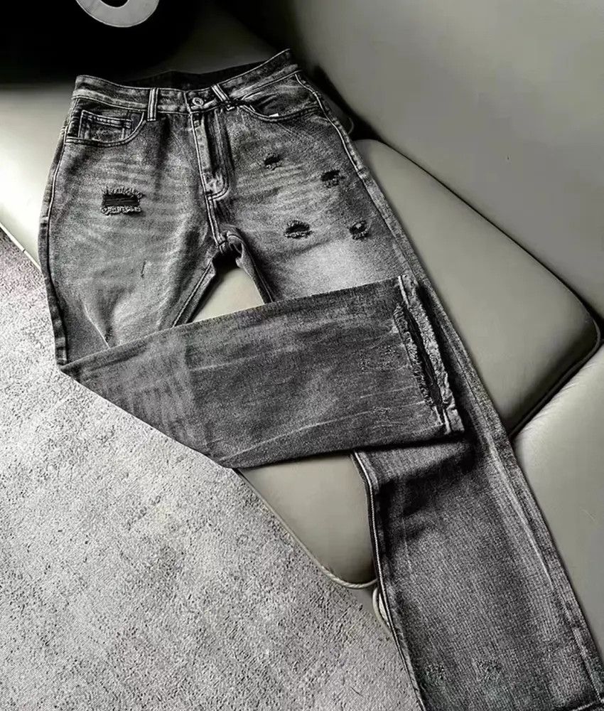 Designer × Japanese Brand Vintage washed ripped and bootcut versatile casual jeans Size US 34 / EU 50 - 6 Thumbnail