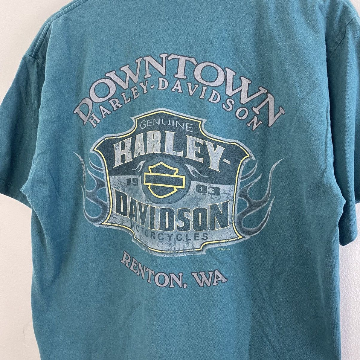 Harley Davidson Vintage Harley Davidson T Shirt L Renton Washington Size US L / EU 52-54 / 3 - 2 Thumbnail