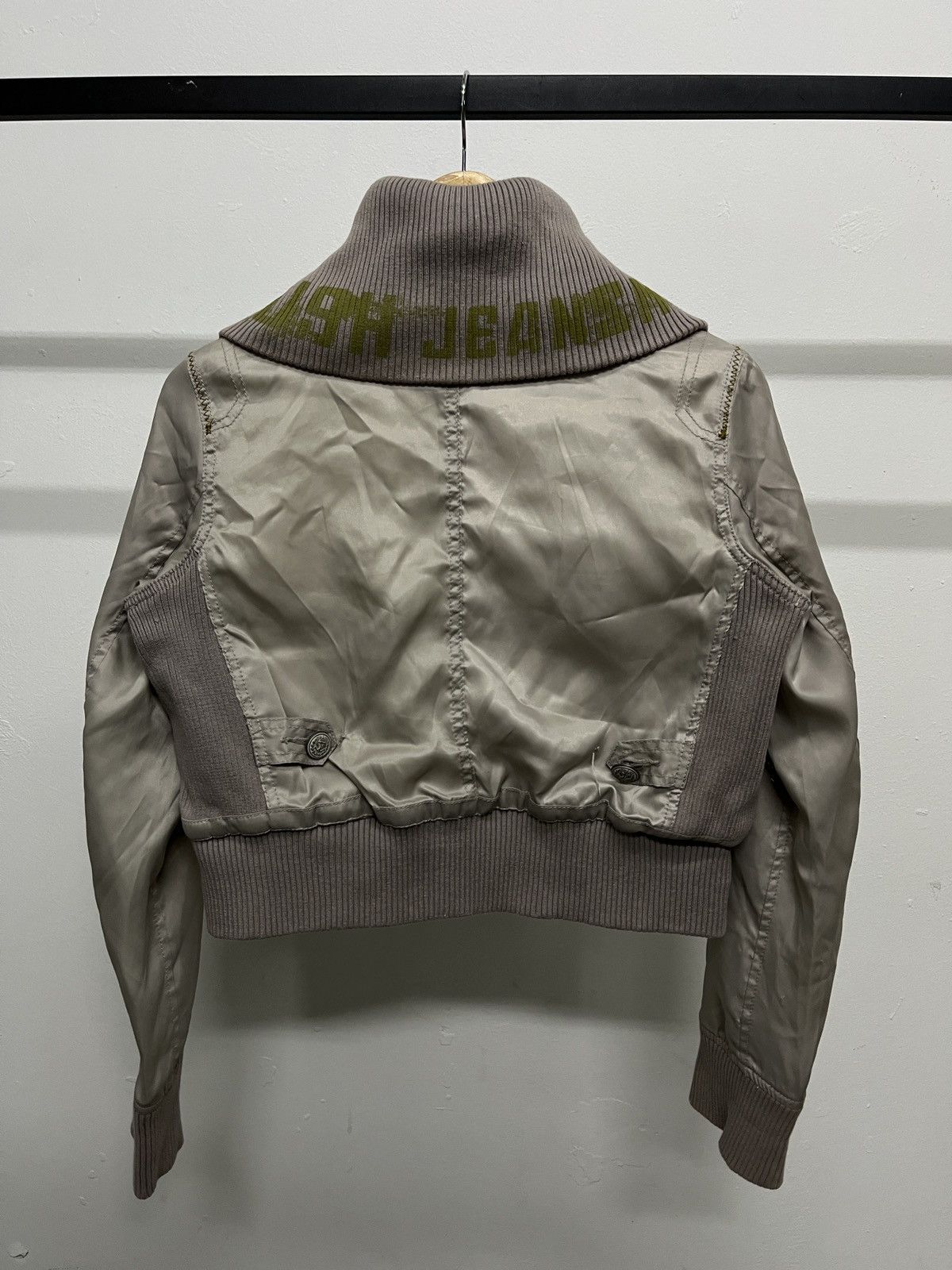 GOA 2000's Bono Vkei Nylon Jeansmith Tactical Bomber Jacket Size US S / EU 44-46 / 1 - 3 Thumbnail