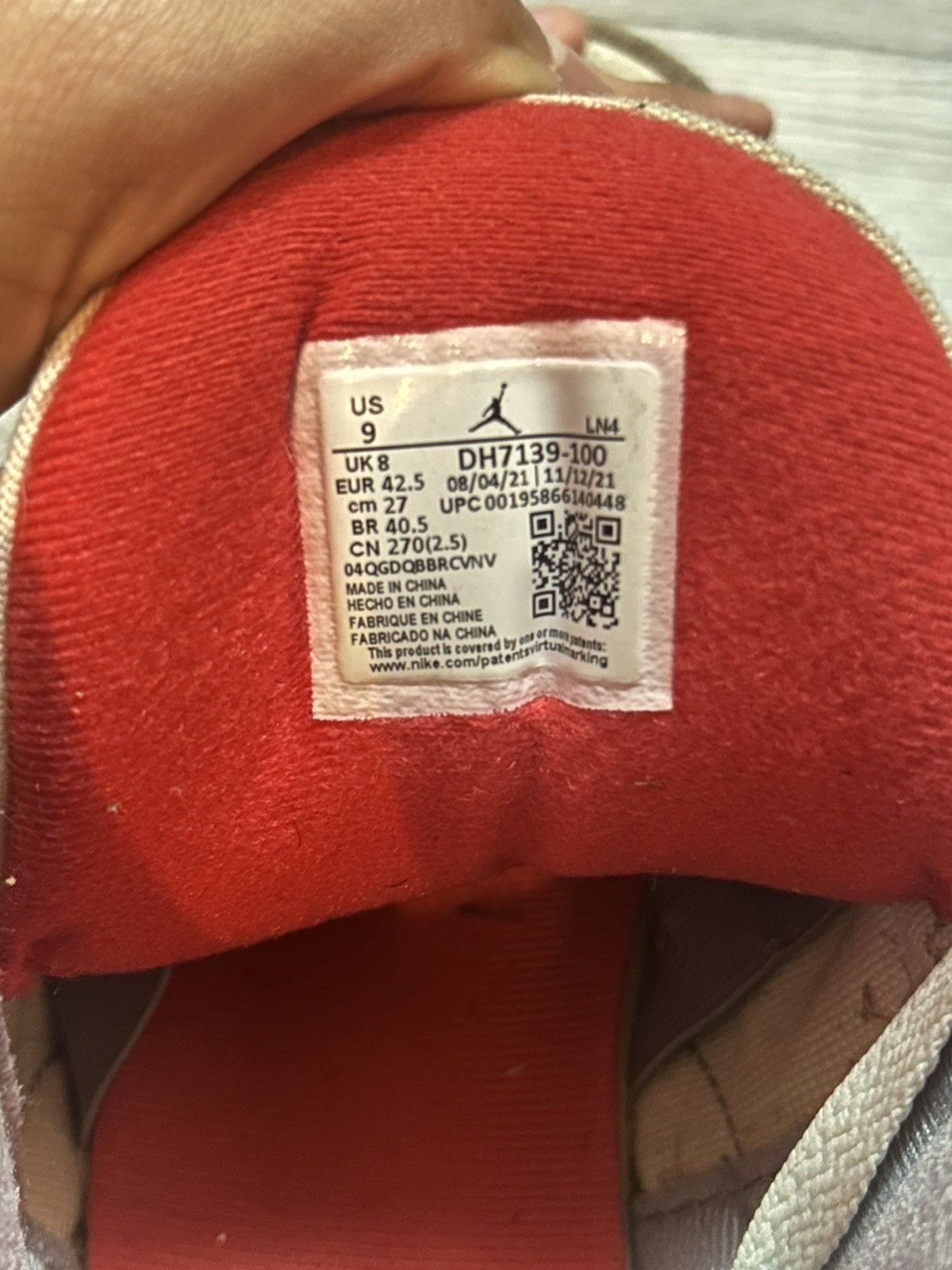 Jordan Brand Jordan 3 retros Muslin Size US 9 / EU 42 - 6 Thumbnail