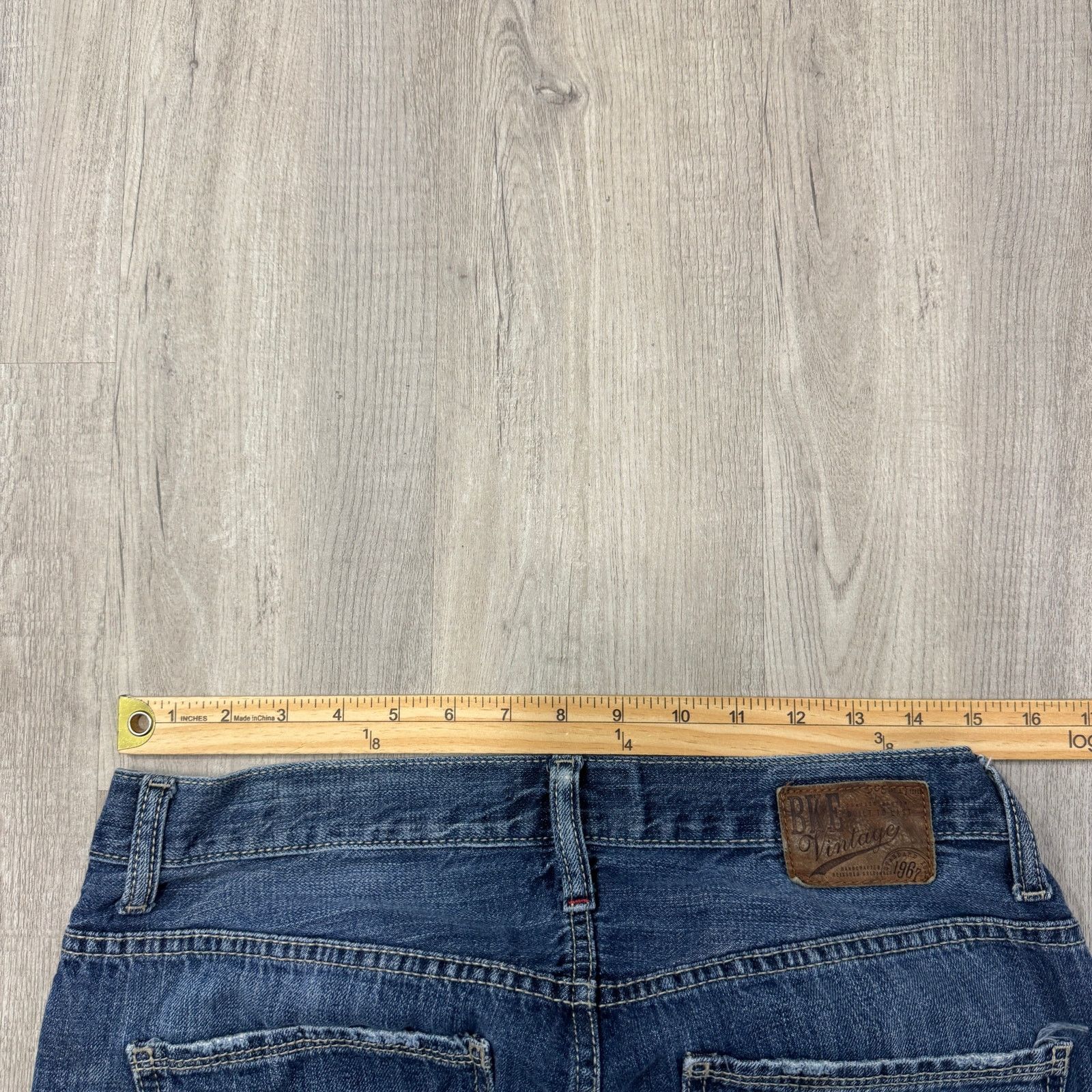 BKE BKE Welder Jeans Men's 34S (Fits 34x29) Blue Denim Cotton Size US 34 / EU 50 - 11 Thumbnail