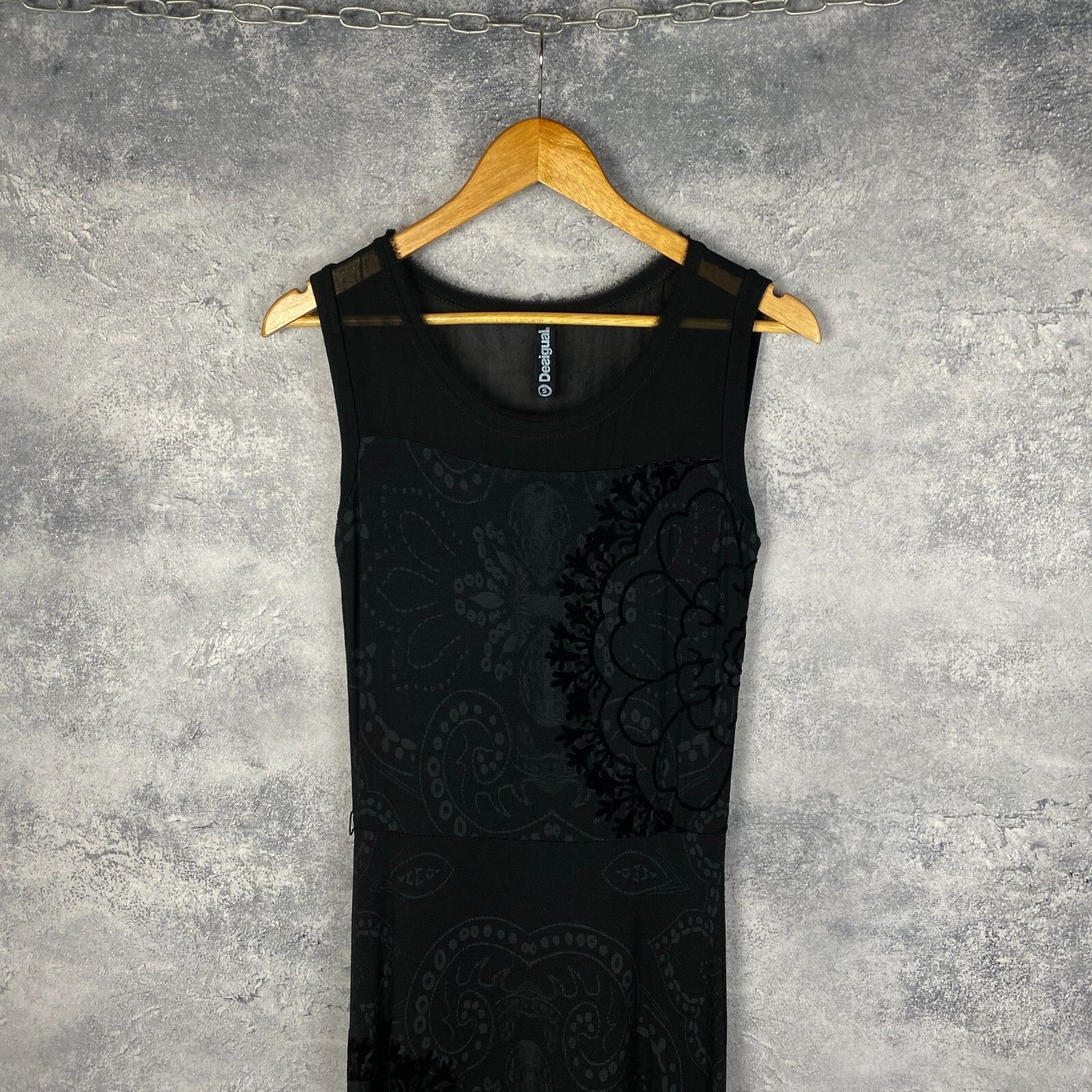 Desigual Desigual Dress Women's Size S Black Sleeveless ` Size S / US 4 / IT 40 - 2 Thumbnail