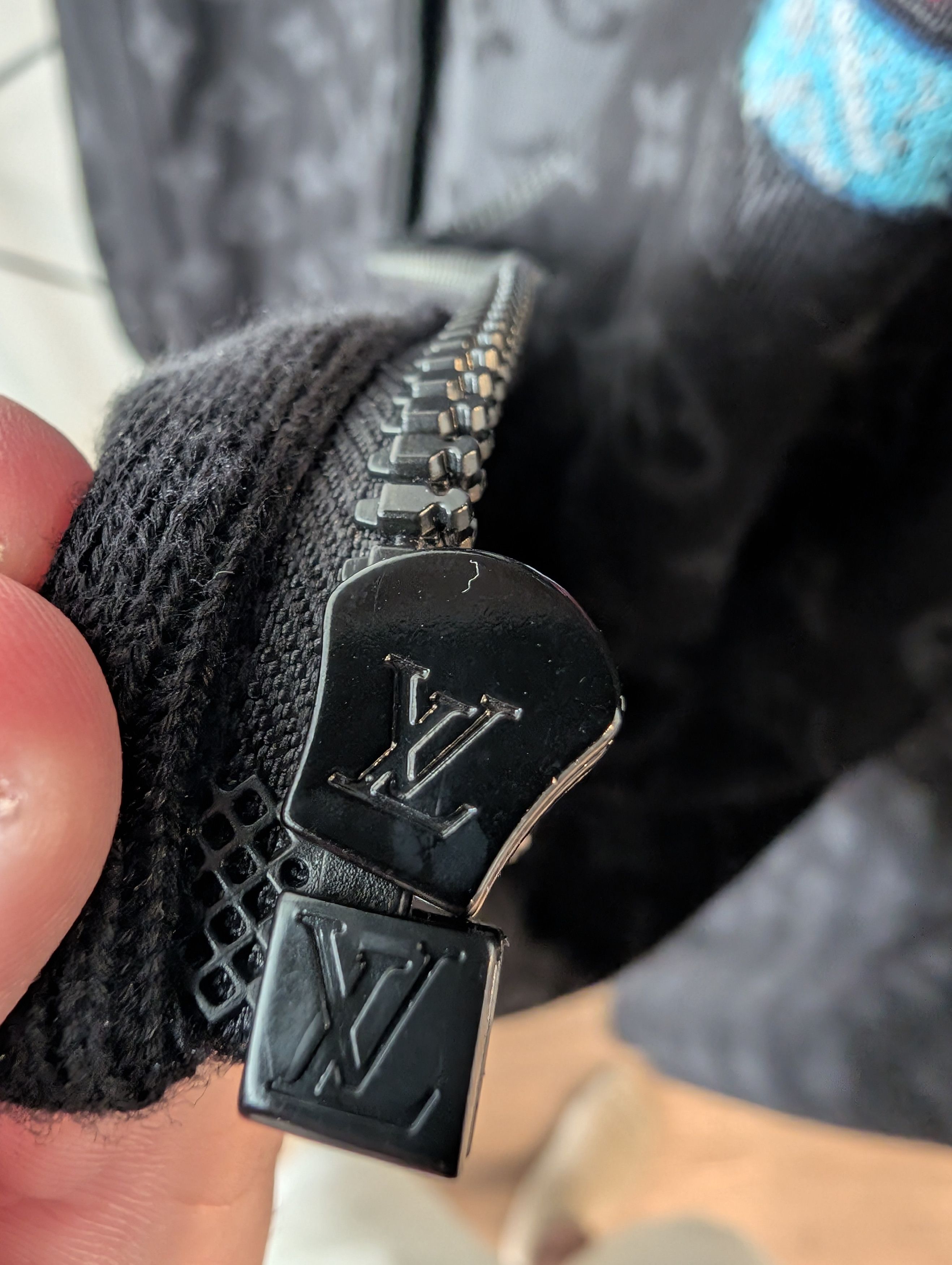 Louis Vuitton Louis Vuitton monogram graffiti knit bomber zip up Size US XL / EU 56 / 4 - 6 Thumbnail
