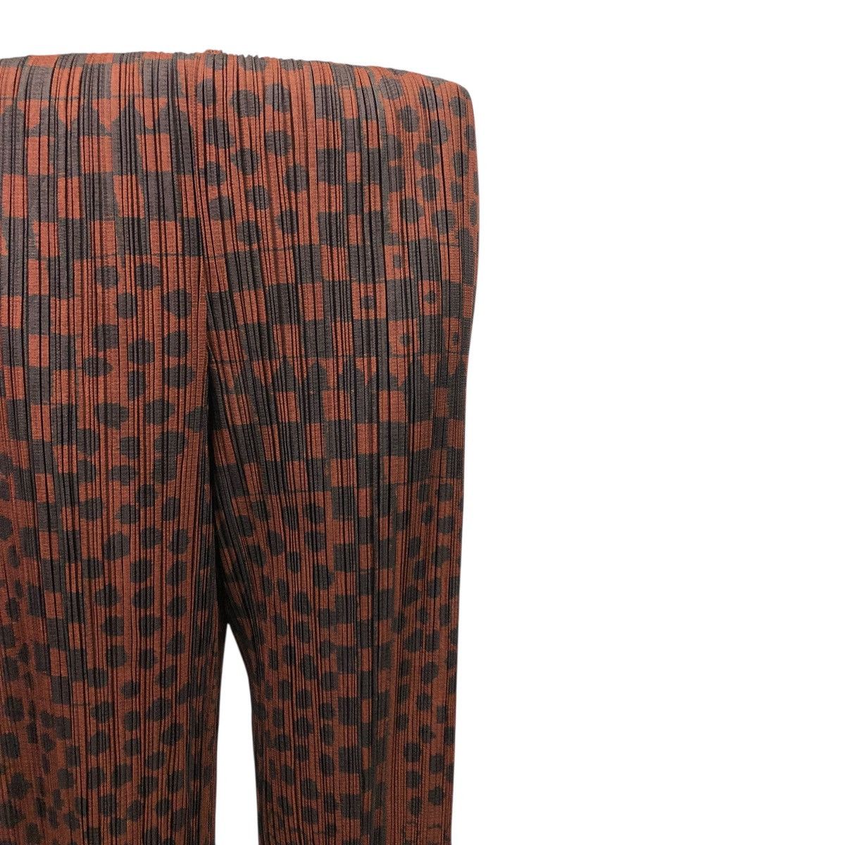 Issey Miyake 🔥VINTAGE PLEATS PLEASE ISSEY MIYAKE PANTS POLKADOT DESIGN Size 26" / US 2 / IT 38 - 6 Thumbnail