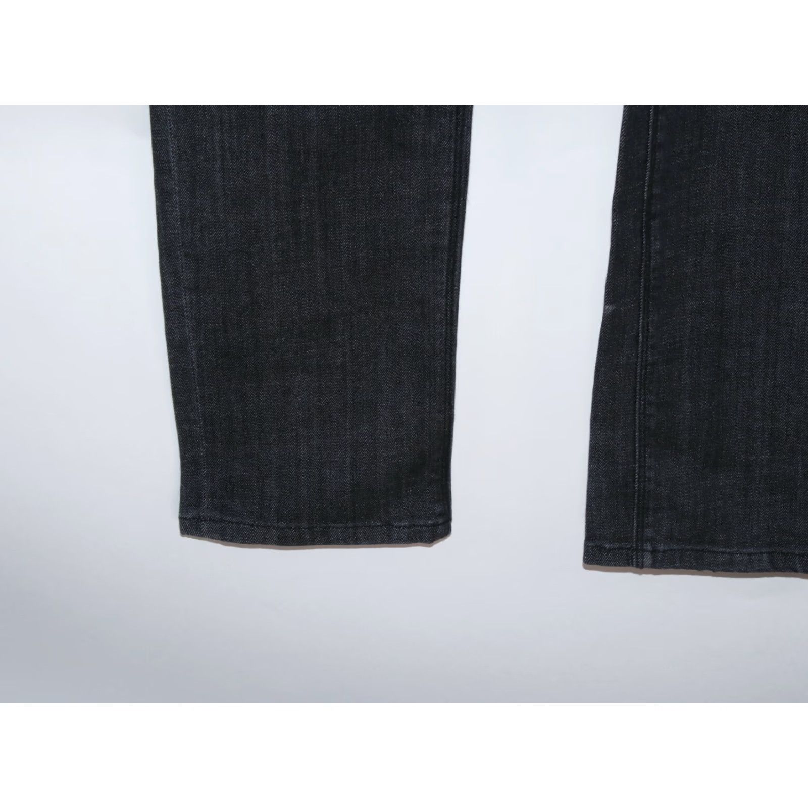 Denime Apostrophe Jeans Black Premium Denim Women's 14 36x32 Dark Washed Straight High Rise 32 Inseam Size 36" / US 14 / IT 50 - 2 Thumbnail
