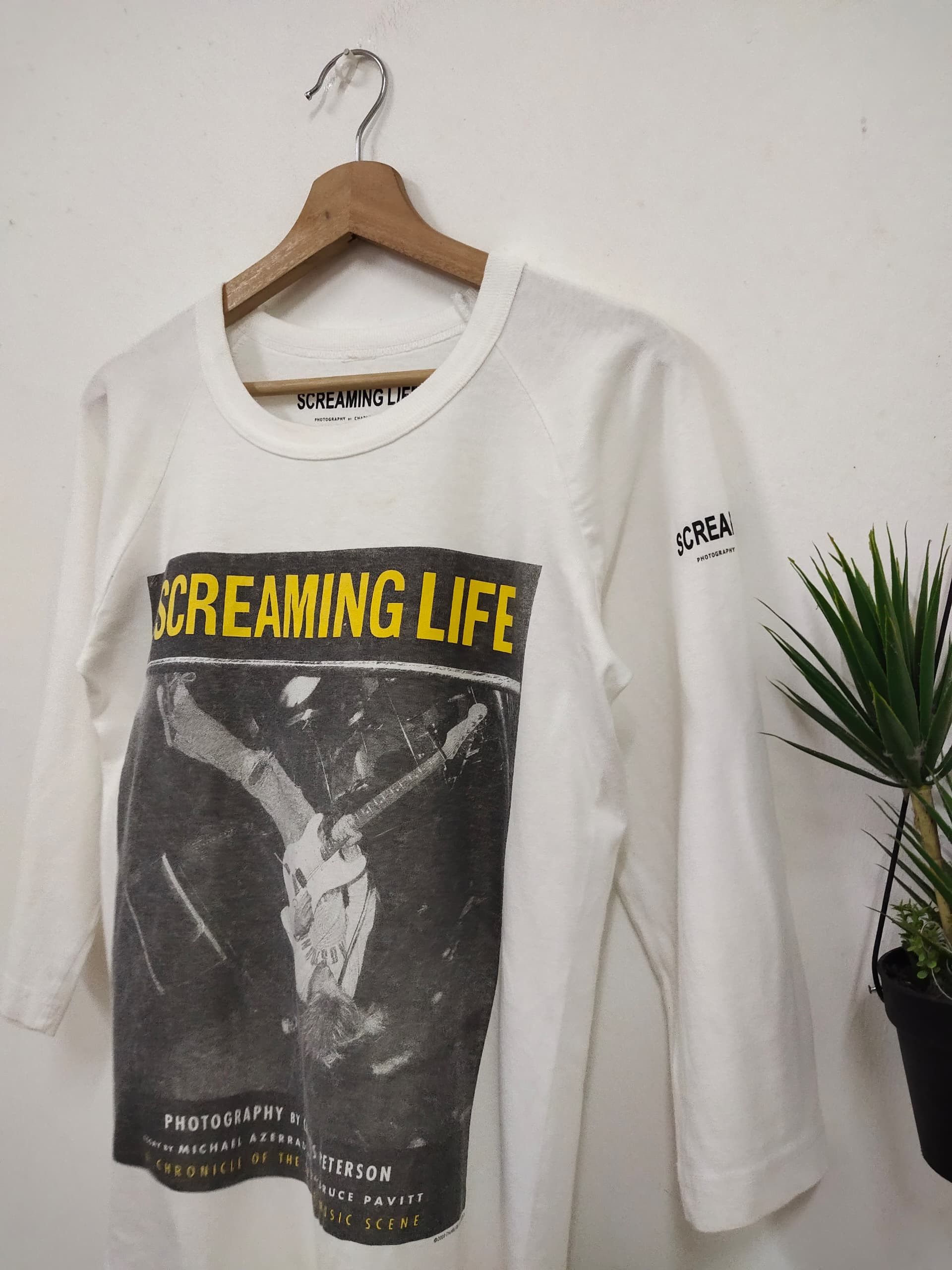 Nirvana Charles Peterson For NIRVANA kurt Cobain screaming live tee Size US S / EU 44-46 / 1 - 5 Thumbnail