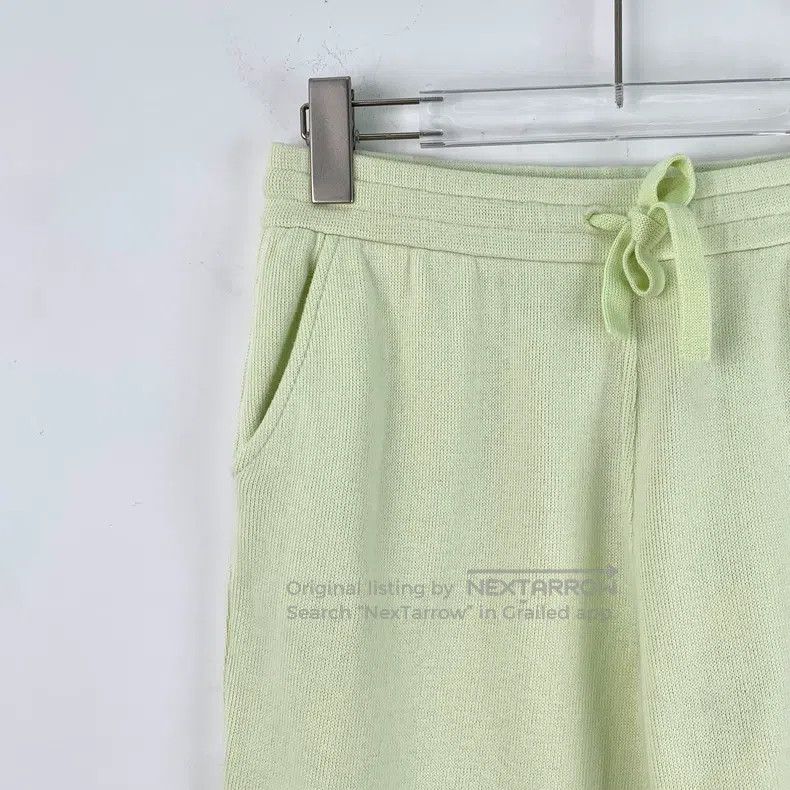 Loro Piana Loro Piana size M Yellow Cotton Drawstring Casual Trousers Size 23" - 3 Thumbnail