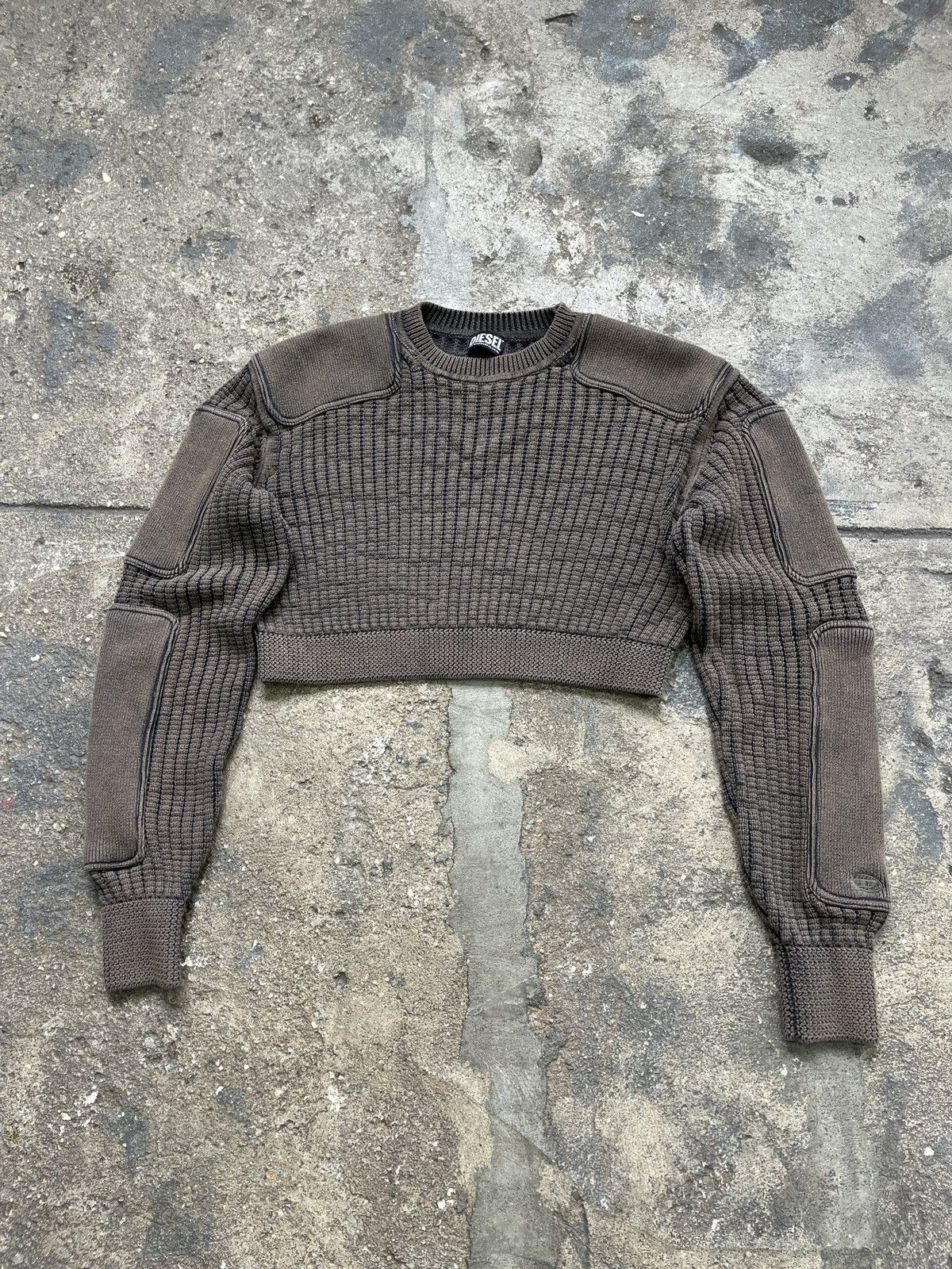 Diesel Diesel Aurora Cropped Sweater (unisex) Size US M / EU 48-50 / 2 - 1 Thumbnail