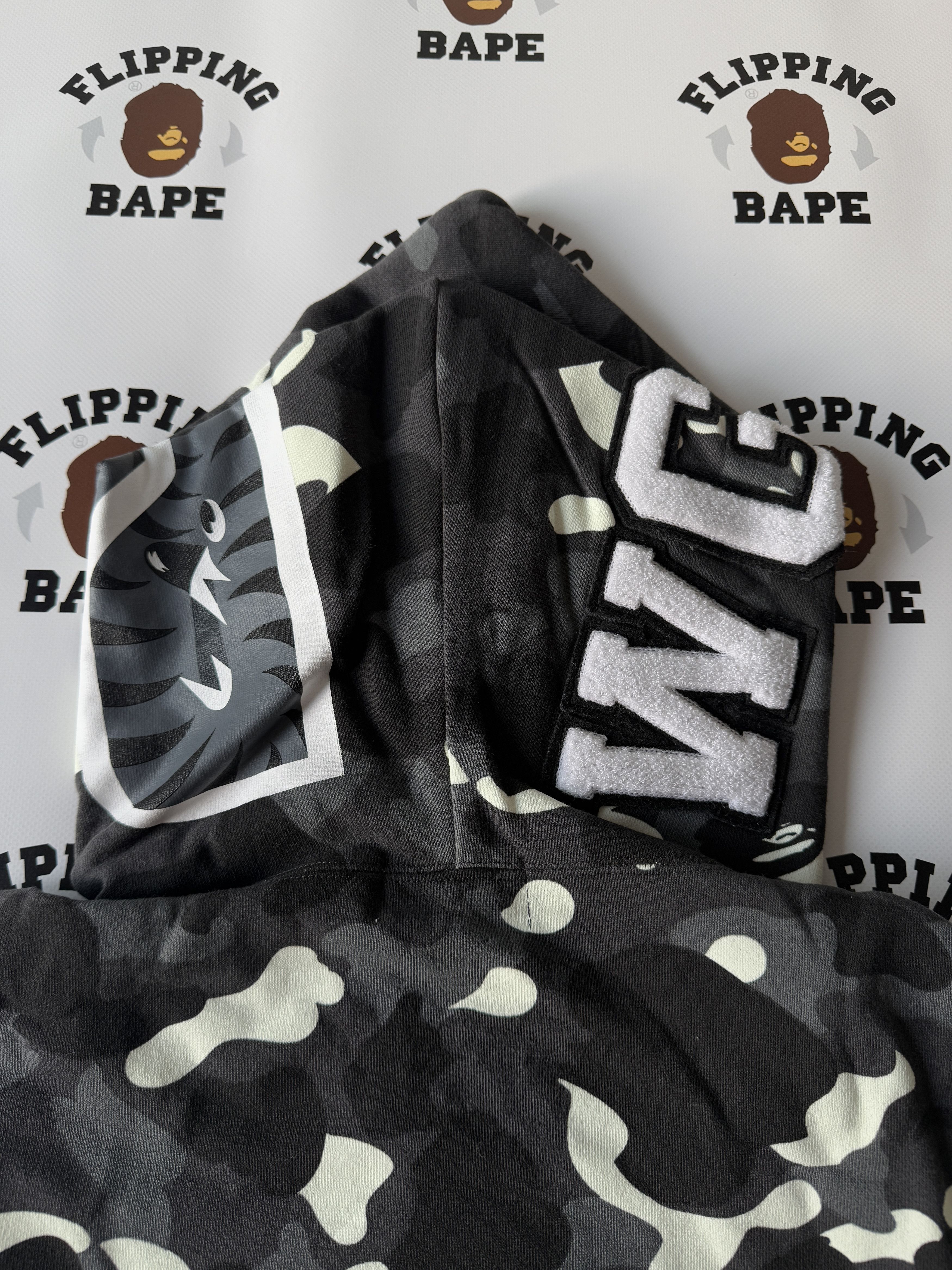 Bape BAPE CITY CAMO SHARK FULL ZIP HOOODIE (SS23) Size US XL / EU 56 / 4 - 8 Thumbnail