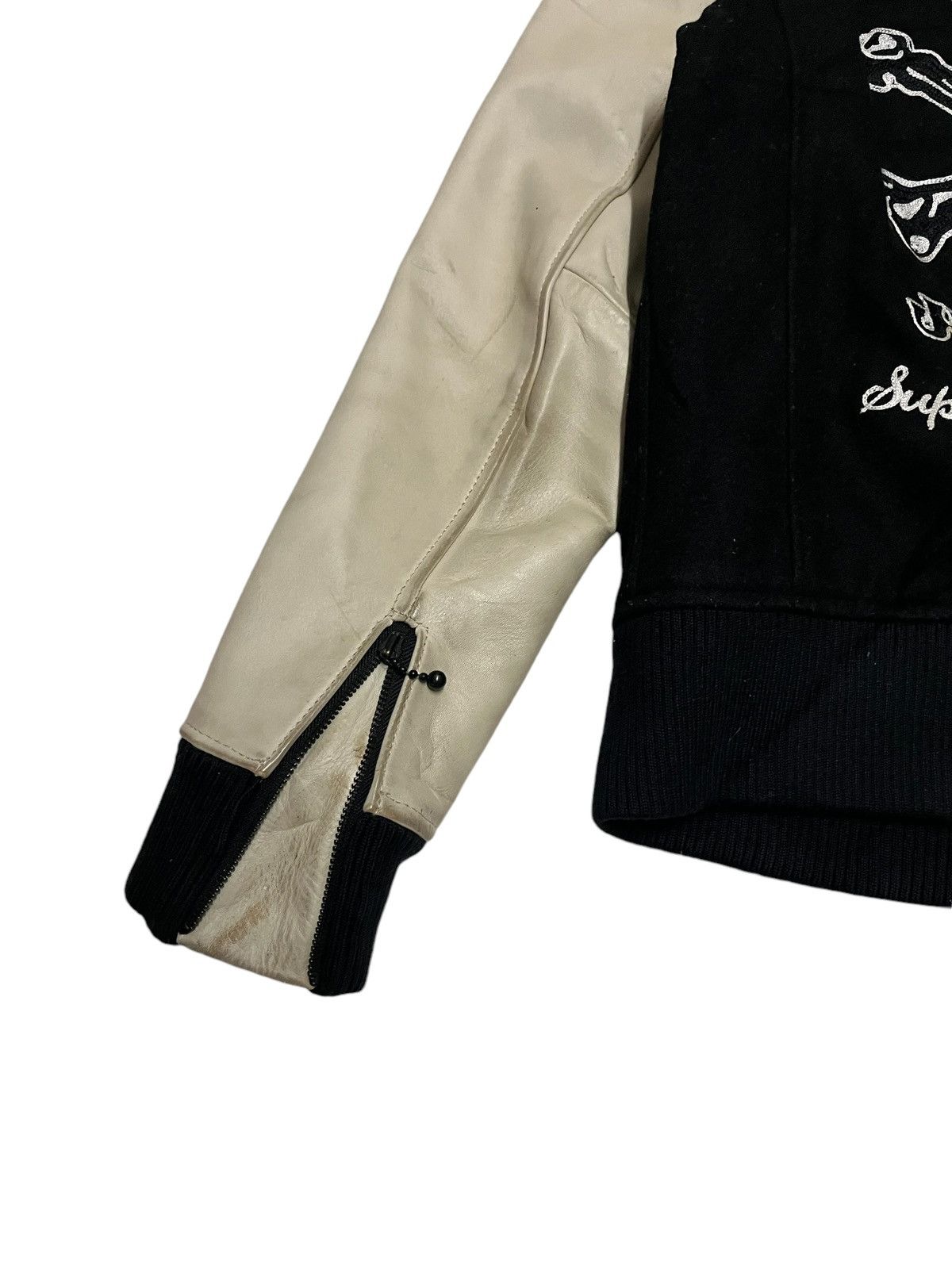 JACKROSE 🔥 Skull Works Hard Ware x Jack Rose Varsity Jacket Size US S / EU 44-46 / 1 - 6 Thumbnail