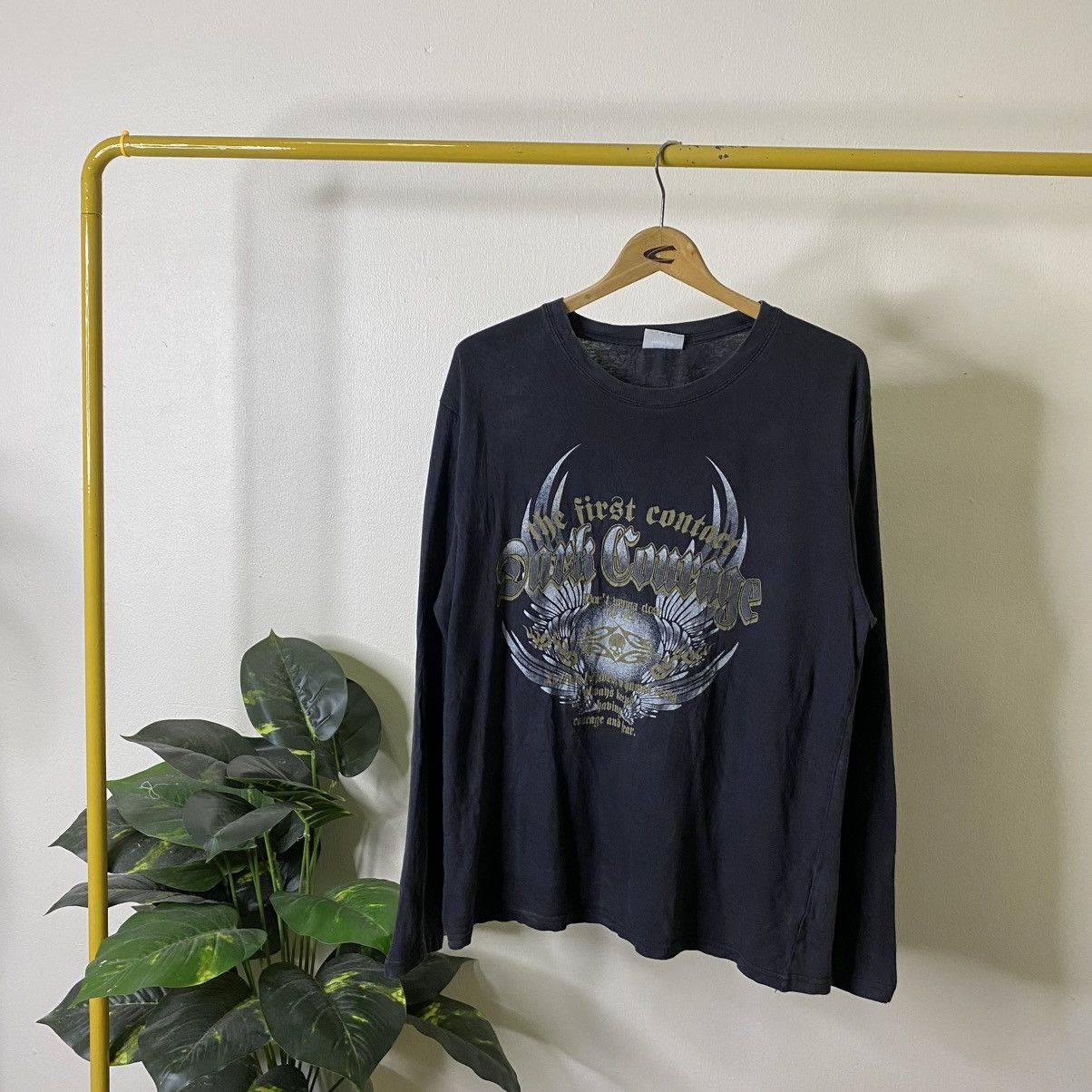 If Six Was Nine JapanBrand Seditionaries Poem Cyber Gothic Punk LGB PPFM LS Size US XL / EU 56 / 4 - 1 Thumbnail