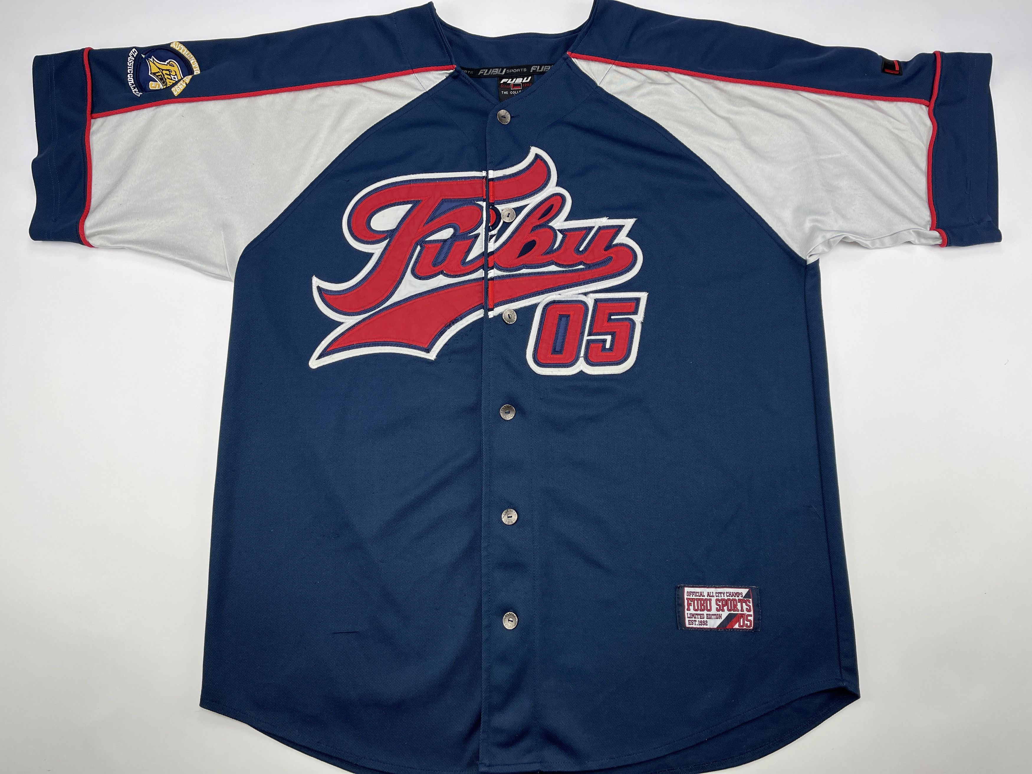 Fubu FUBU jersey, vintage hip hop t-shirt, 90s hip hop skater XL Size US XL / EU 56 / 4 - 1 Thumbnail