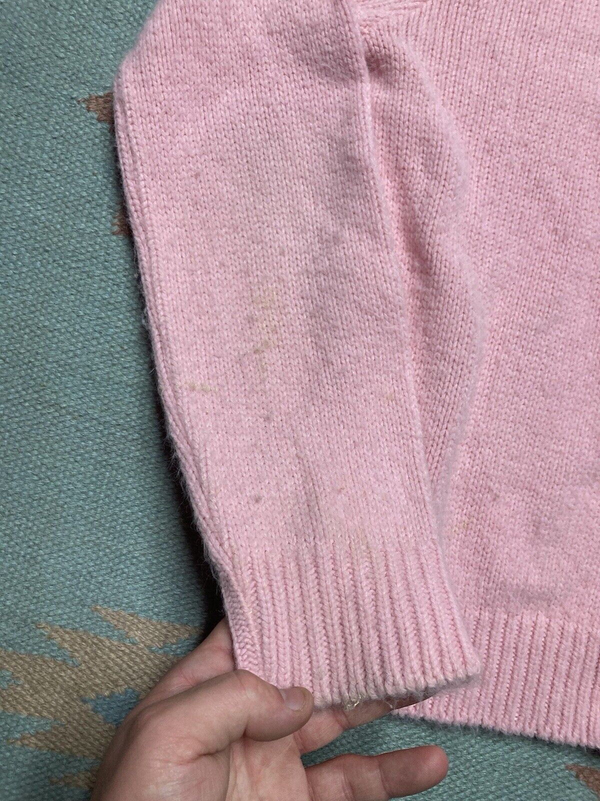 Vintage VTG 60s button front cardigan sweater knit women’s medium Size M / US 6-8 / IT 42-44 - 2 Thumbnail