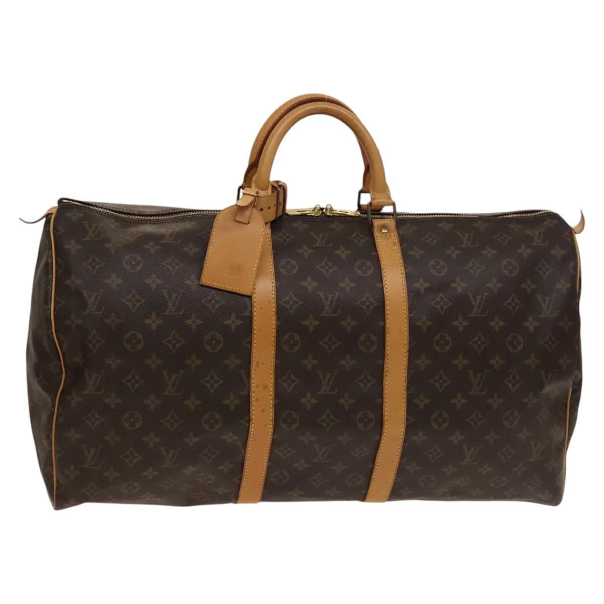 Louis Vuitton LOUIS VUITTON Monogram Keepall 55 Boston Bag M41424 Size ONE SIZE - 1 Thumbnail