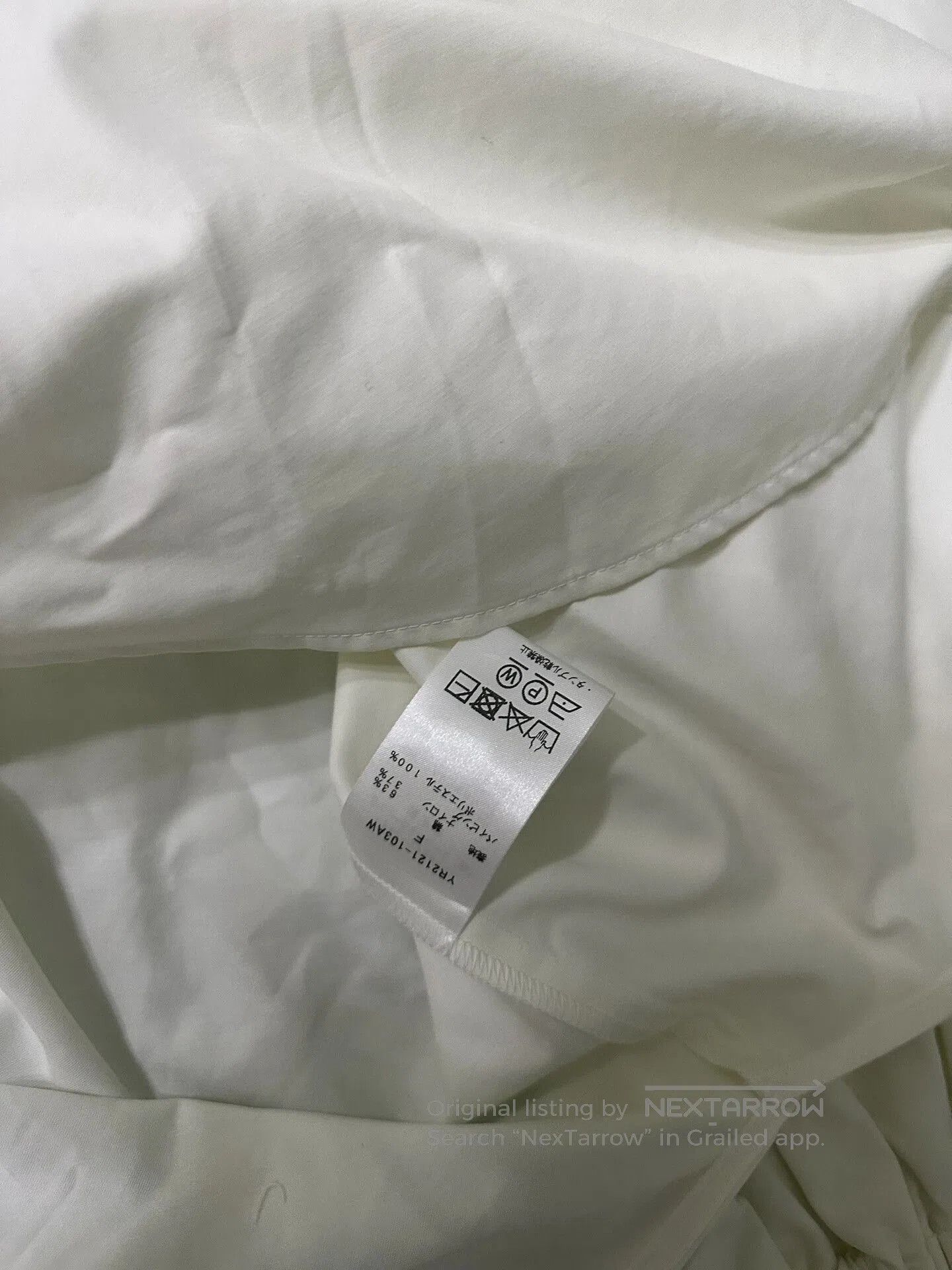 Y's Yori Women's Versatile White Shirt. Size S / US 4 / IT 40 - 4 Thumbnail