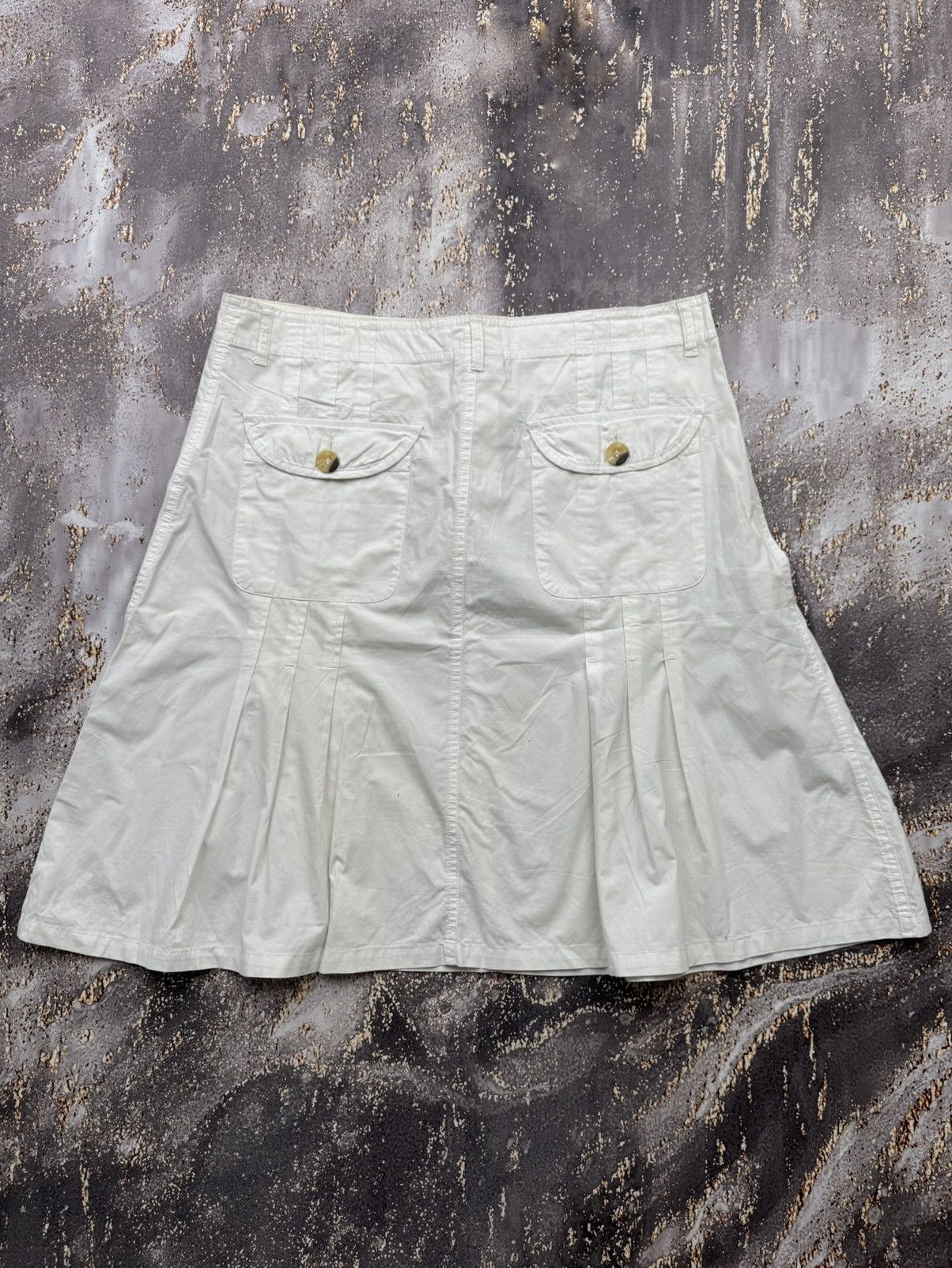 Vintage Vintage Flared Mini Skirt Size 32" / US 10 / IT 46 - 8 Thumbnail