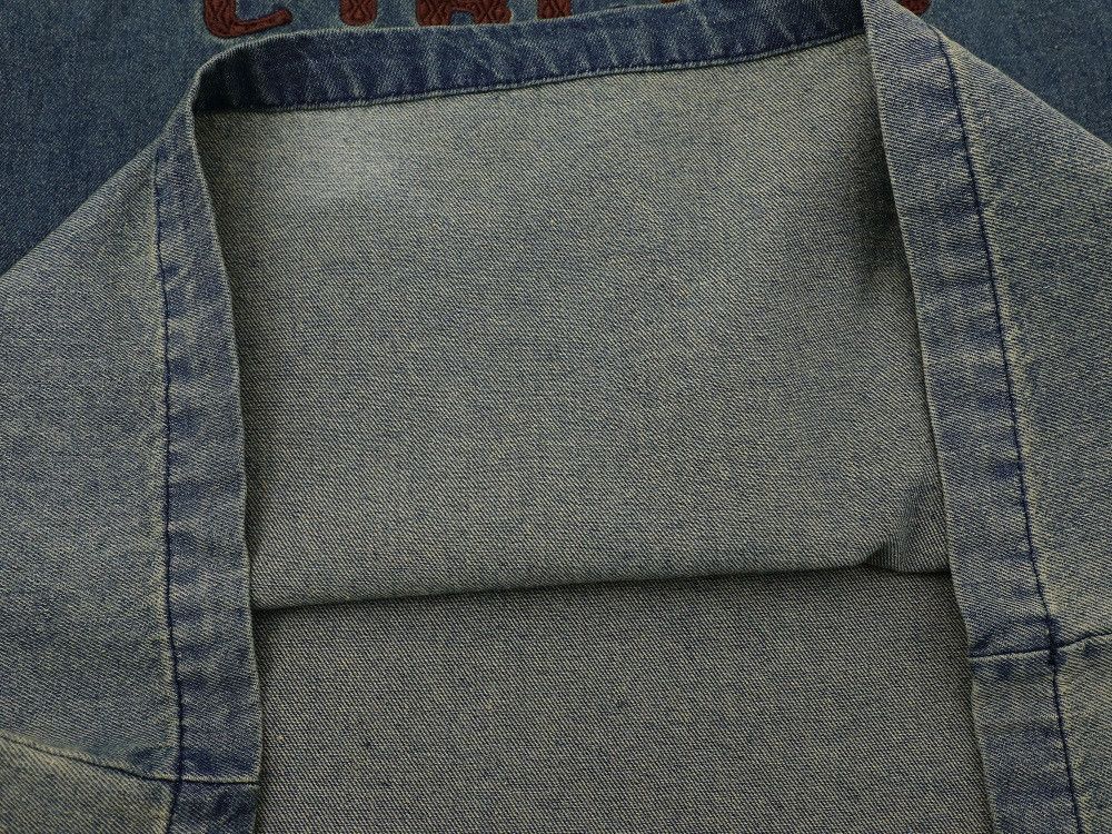Vintage Gradient Washed Distressed Denim T-Shirt for Men Size US M / EU 48-50 / 2 - 6 Thumbnail