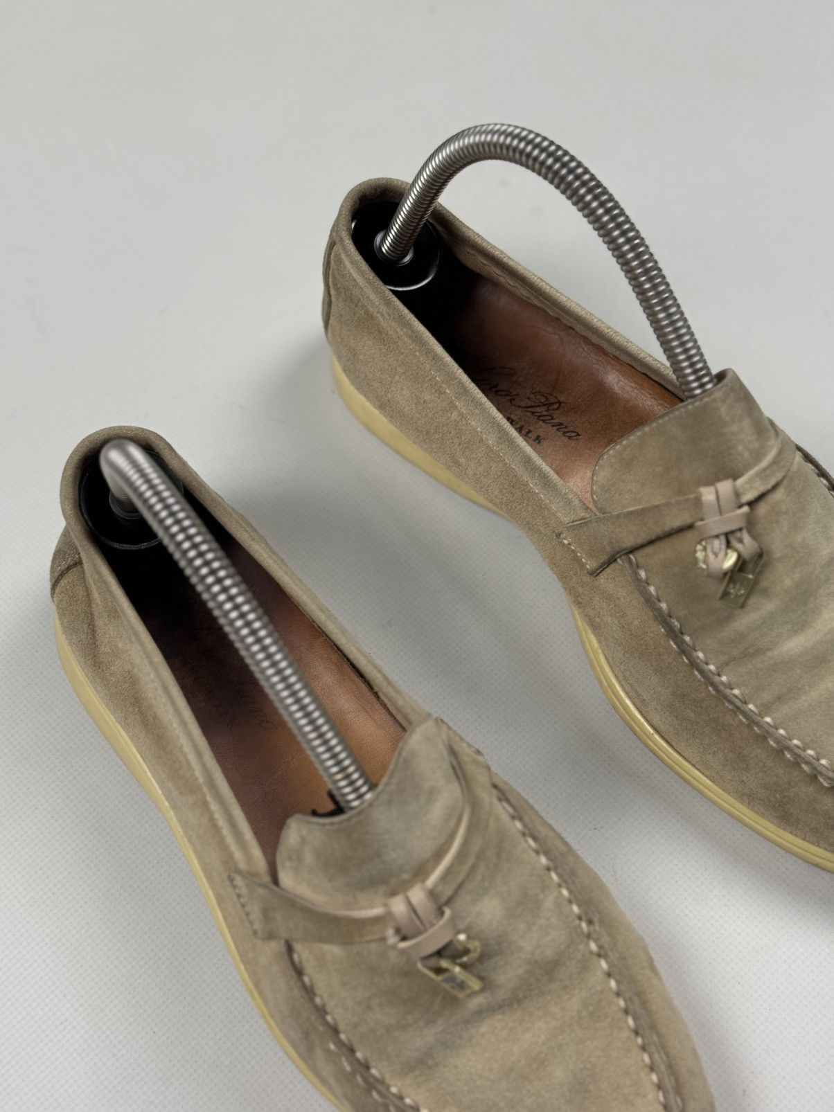 Loro Piana Loro Piana Summer Walk Ladies Low Suede Loafers Ballets Size US 8 / IT 38 - 3 Thumbnail