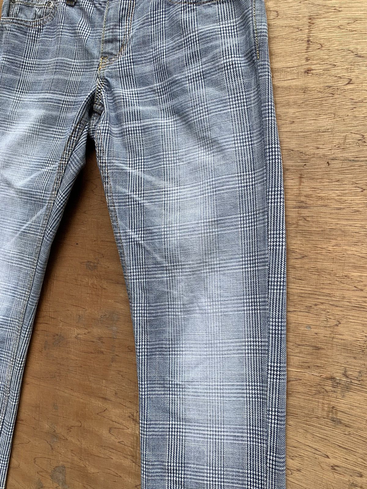 Hysteric Glamour Hysteric Glamour Plaid Checkered Skinny Pants Size US 28 / EU 44 - 12 Thumbnail
