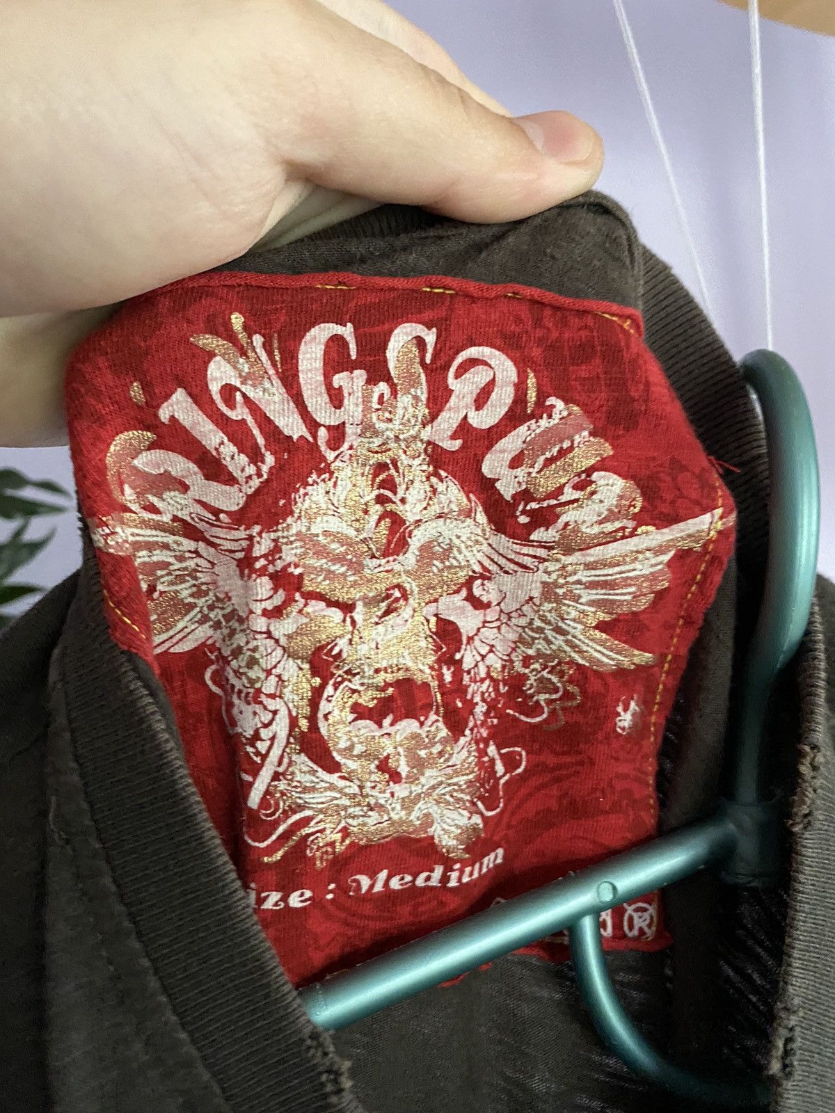 Band Tees × Judas Priest × Ringspun Ed hardy style Ringspun Judas Priest Single Stitch tshirt Size US M / EU 48-50 / 2 - 9 Thumbnail