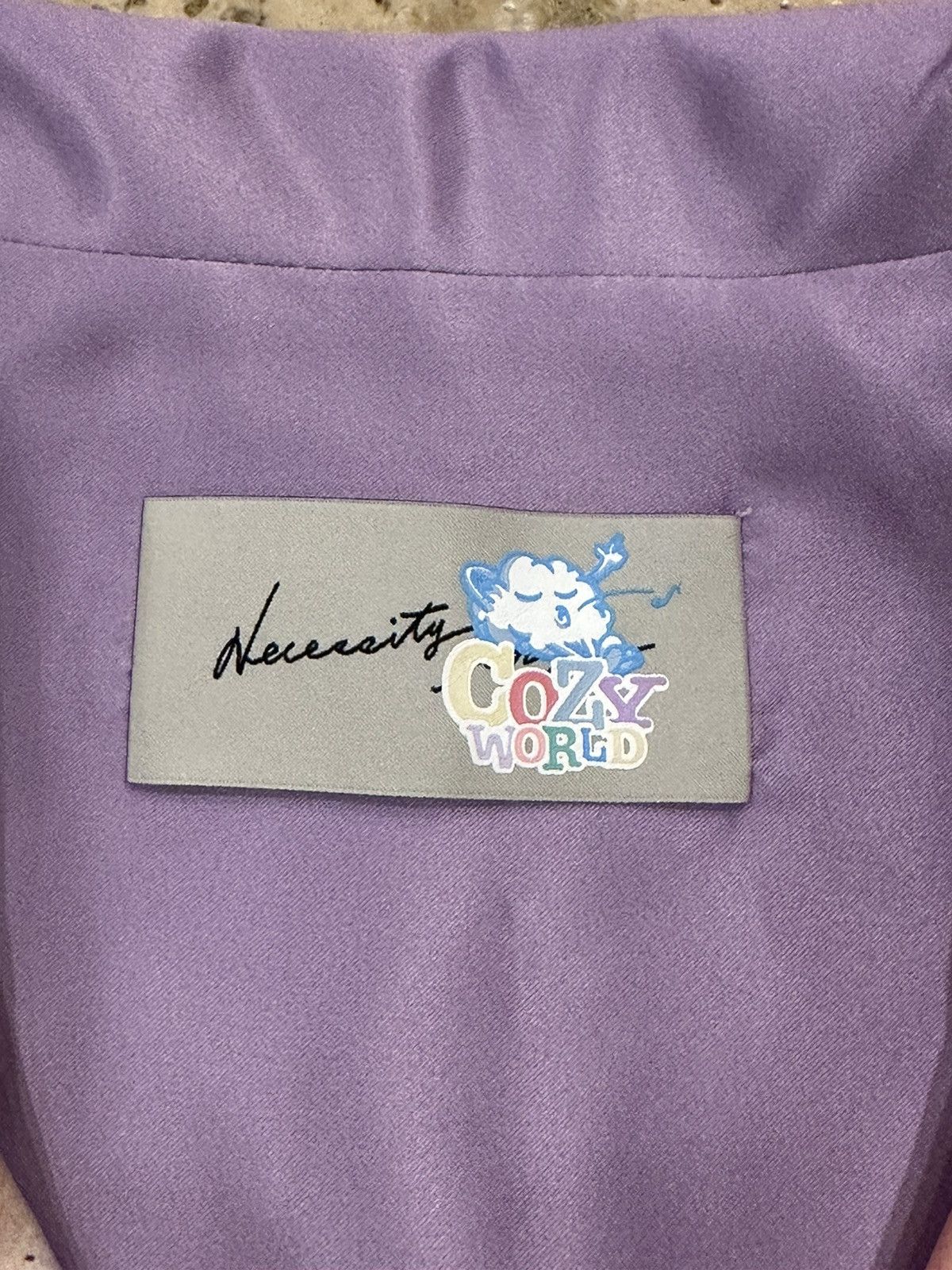 AWGE Necessity Sense x Cozy World Awge A$AP Rocky Silk Shirt Size US L / EU 52-54 / 3 - 8 Thumbnail