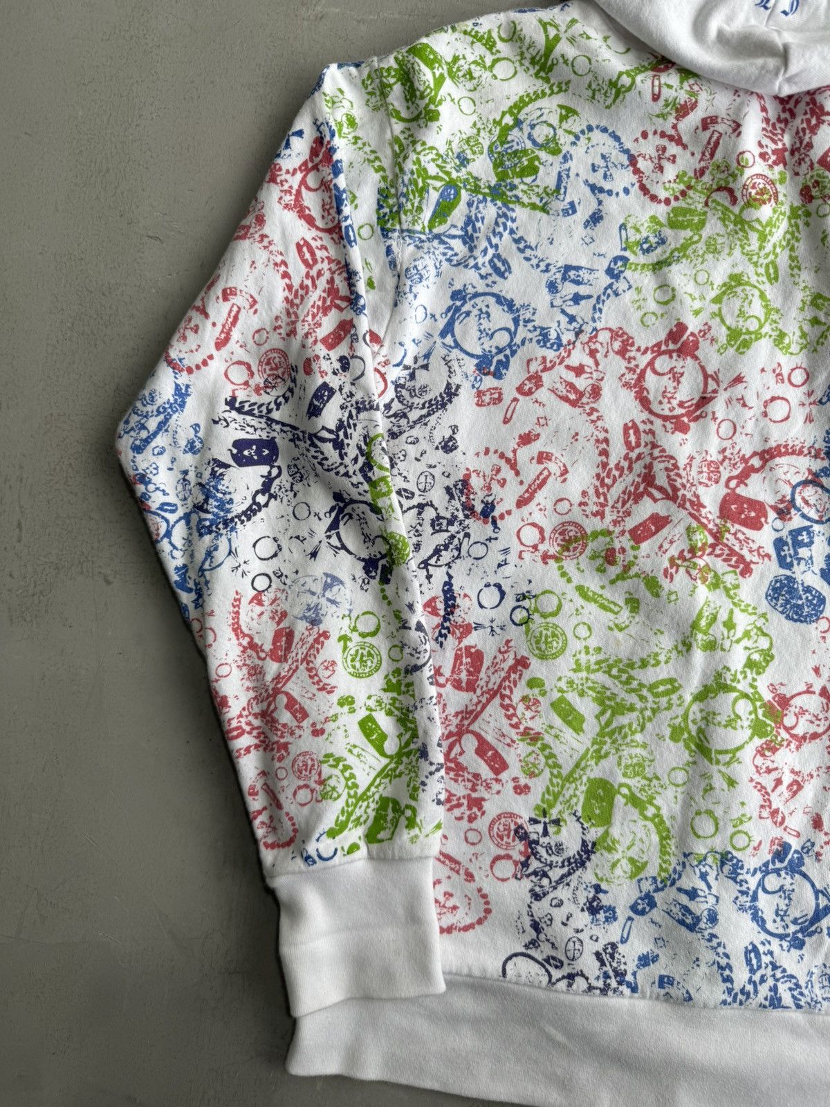 Chrome Hearts Rare 2000s - All Over Print Zip Hoodie Size US M / EU 48-50 / 2 - 8 Thumbnail