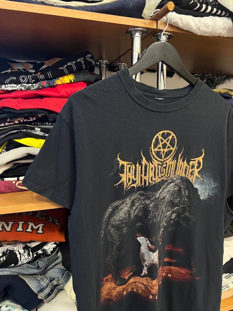 Band Tees × Vintage Vintage Authentic THY ART IS MURDER TAIM Band Hate Size US L / EU 52-54 / 3 - 2 Thumbnail